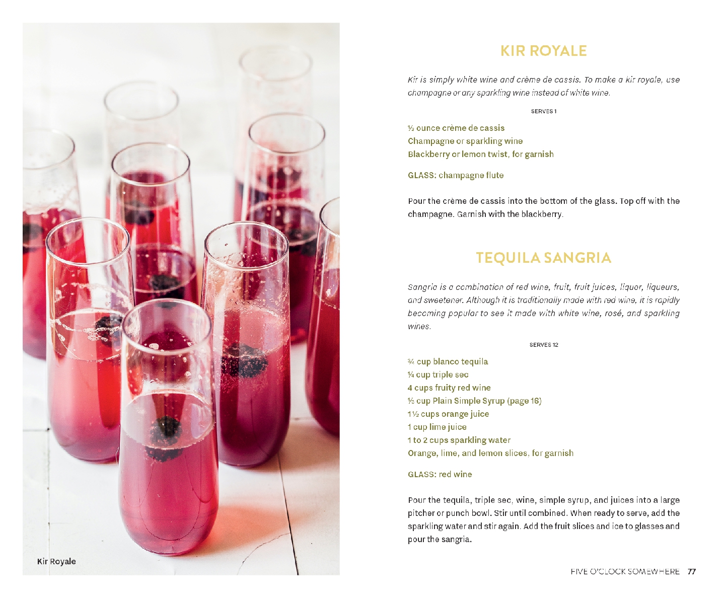 Cocktails, Southern Style