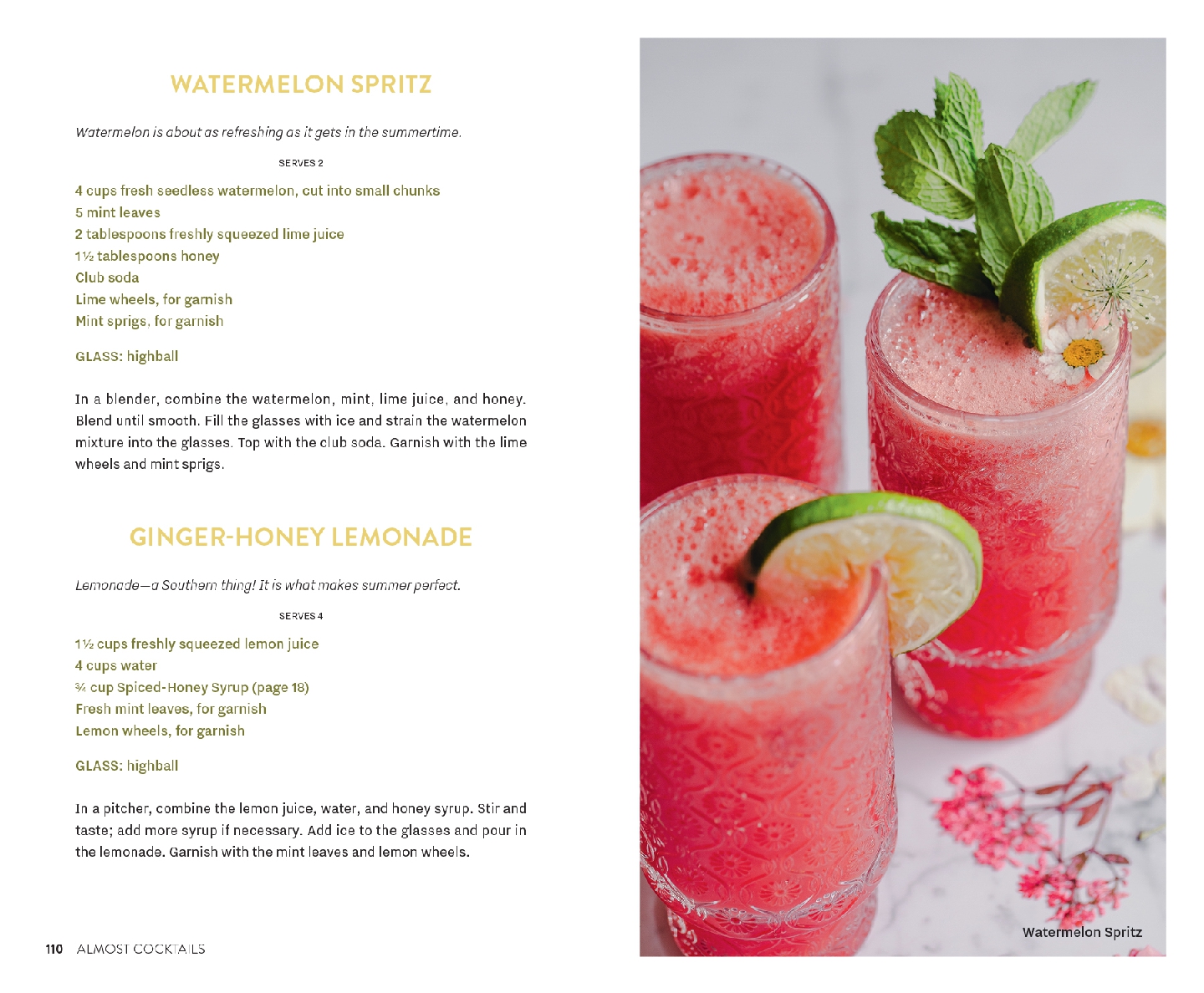 Cocktails, Southern Style