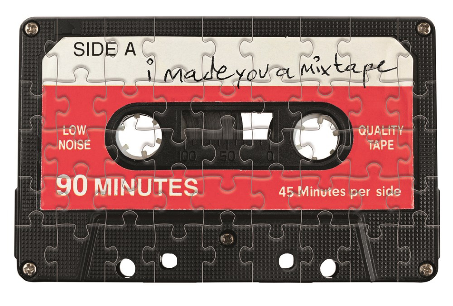 Cassette Tape Jiggie Puzzle 45 Piece