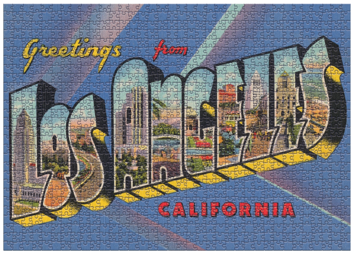 Greetings from Los Angeles Puzzle 1000 Pieces