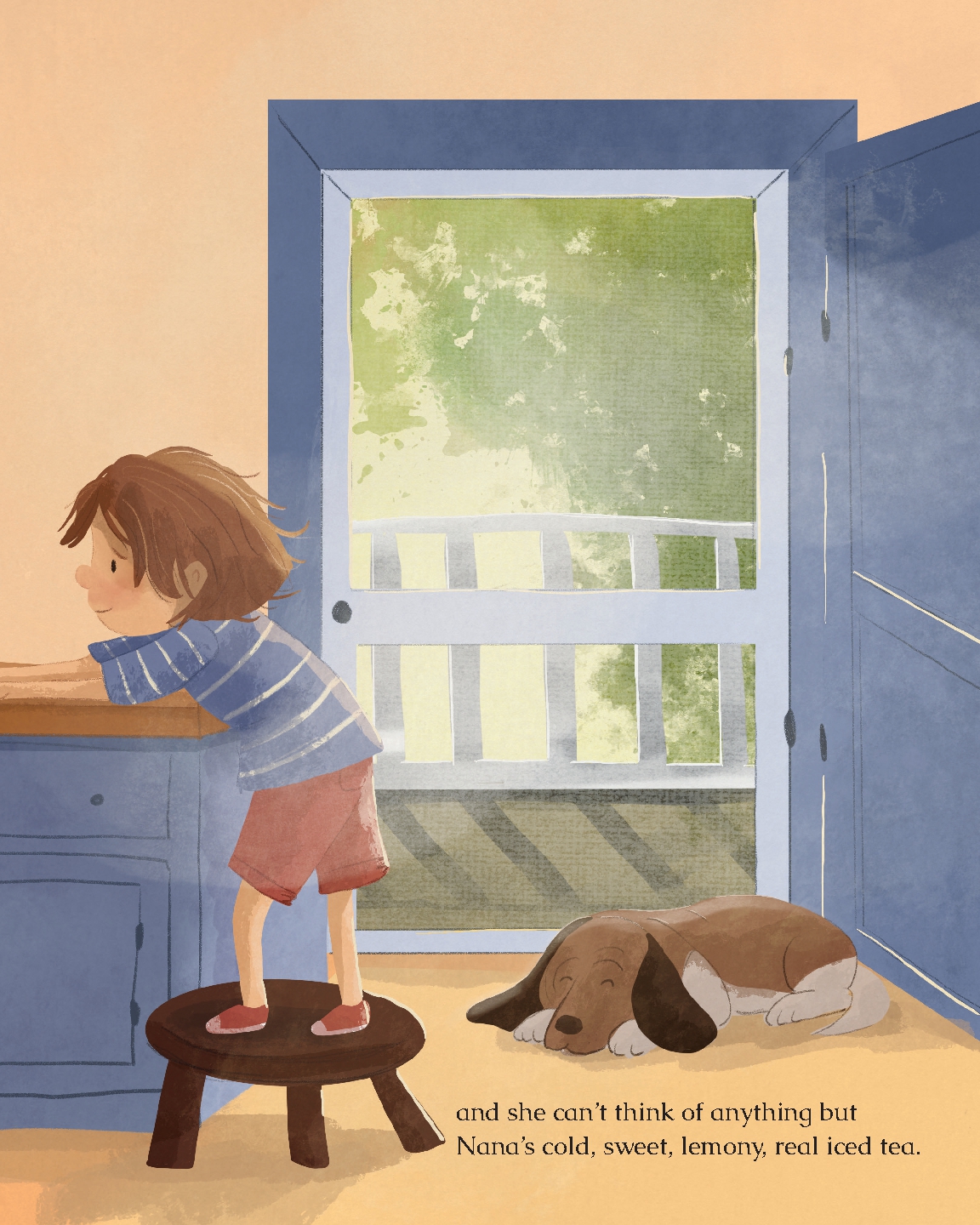 Waiting for Iced Tea