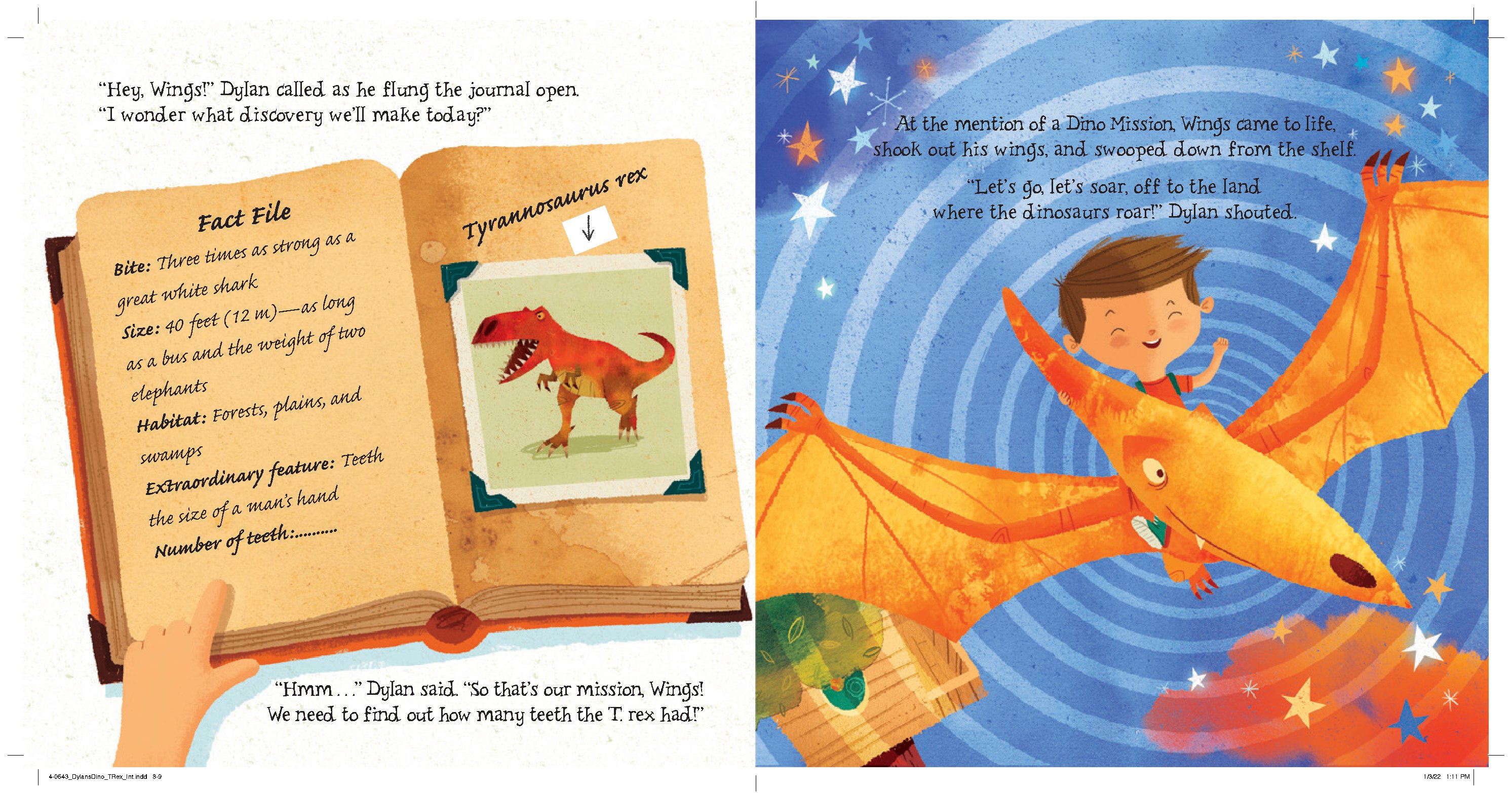 Dylan's Amazing Dinosaur: The Tyrannosaurus Rex