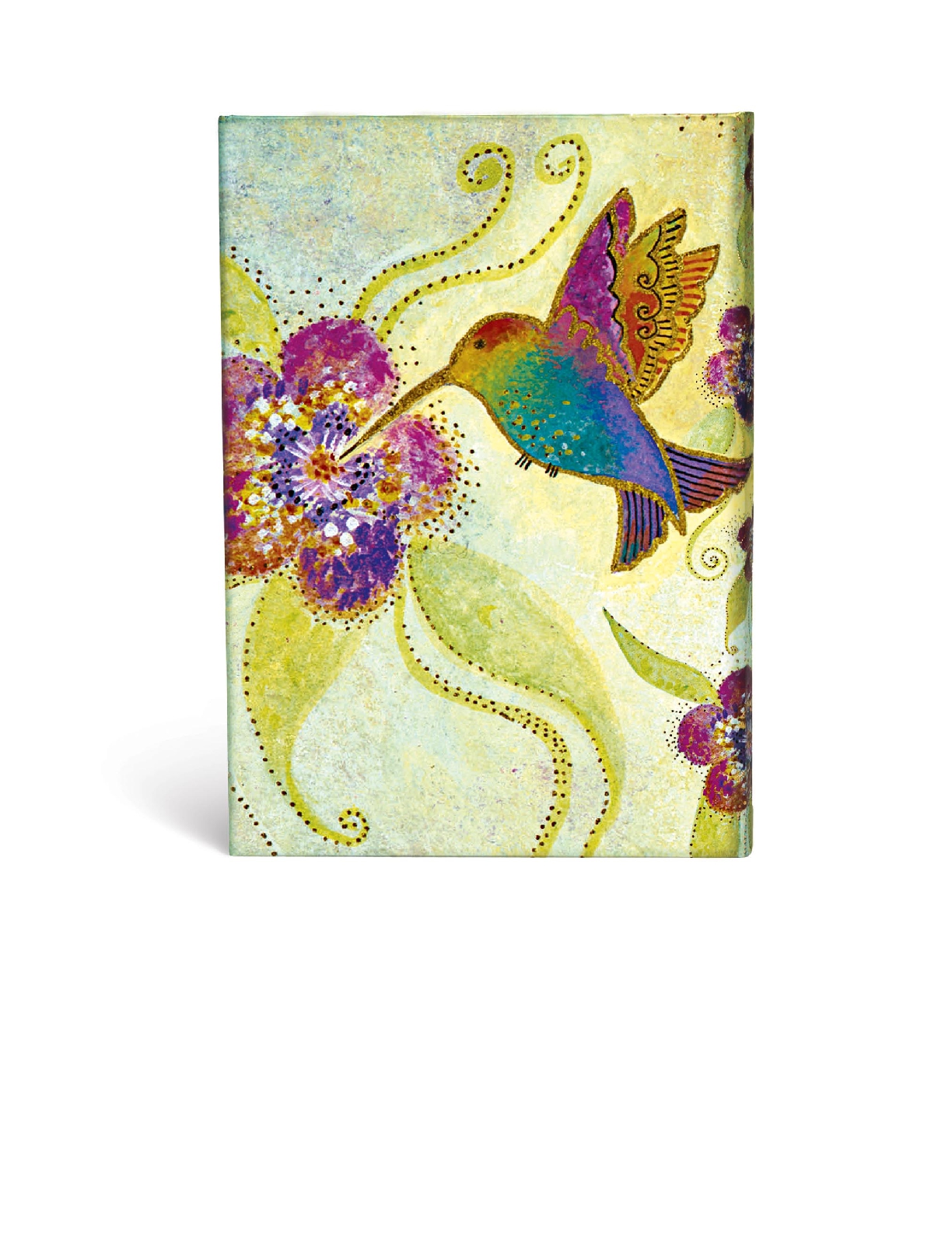 Hummingbird, Whimsical Creations, Hardcover, Midi, Lined, Wrap Closure, 160 Pg, 120 GSM