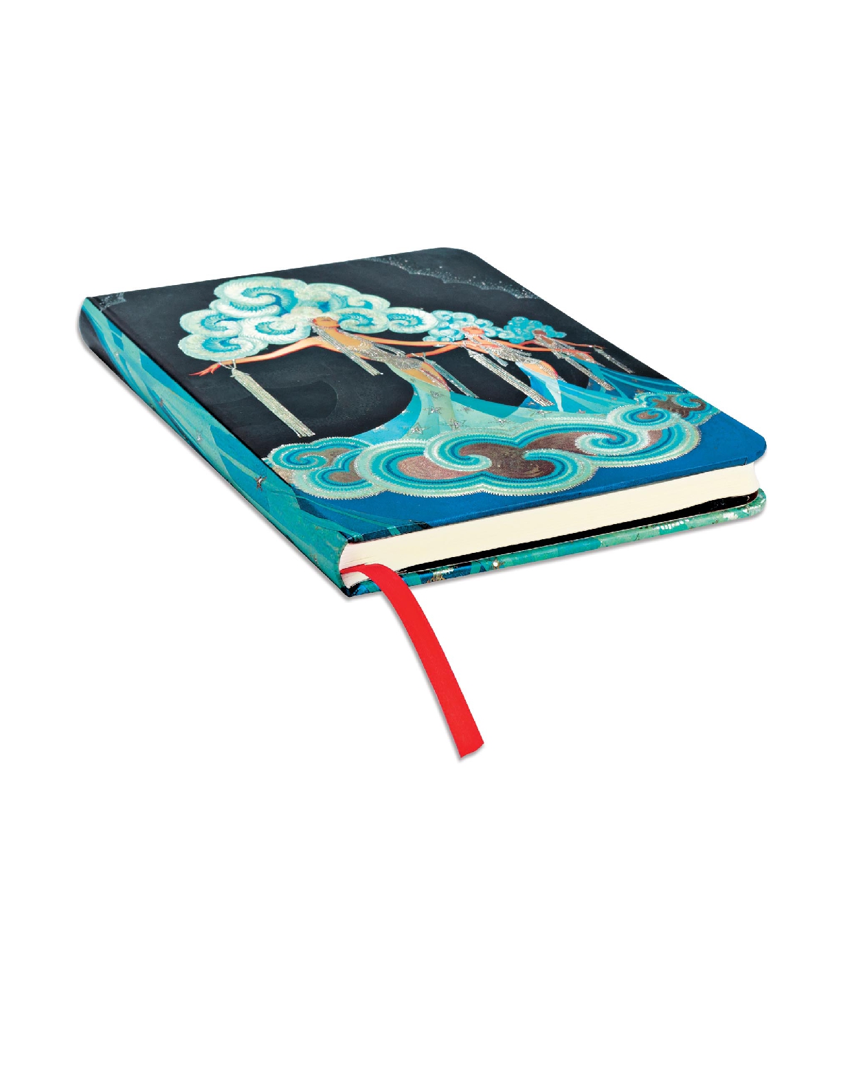 Plume Midi Lined Hardcover Journal, 176pg, 85GSM by Paperblanks (Vintage Vogue)