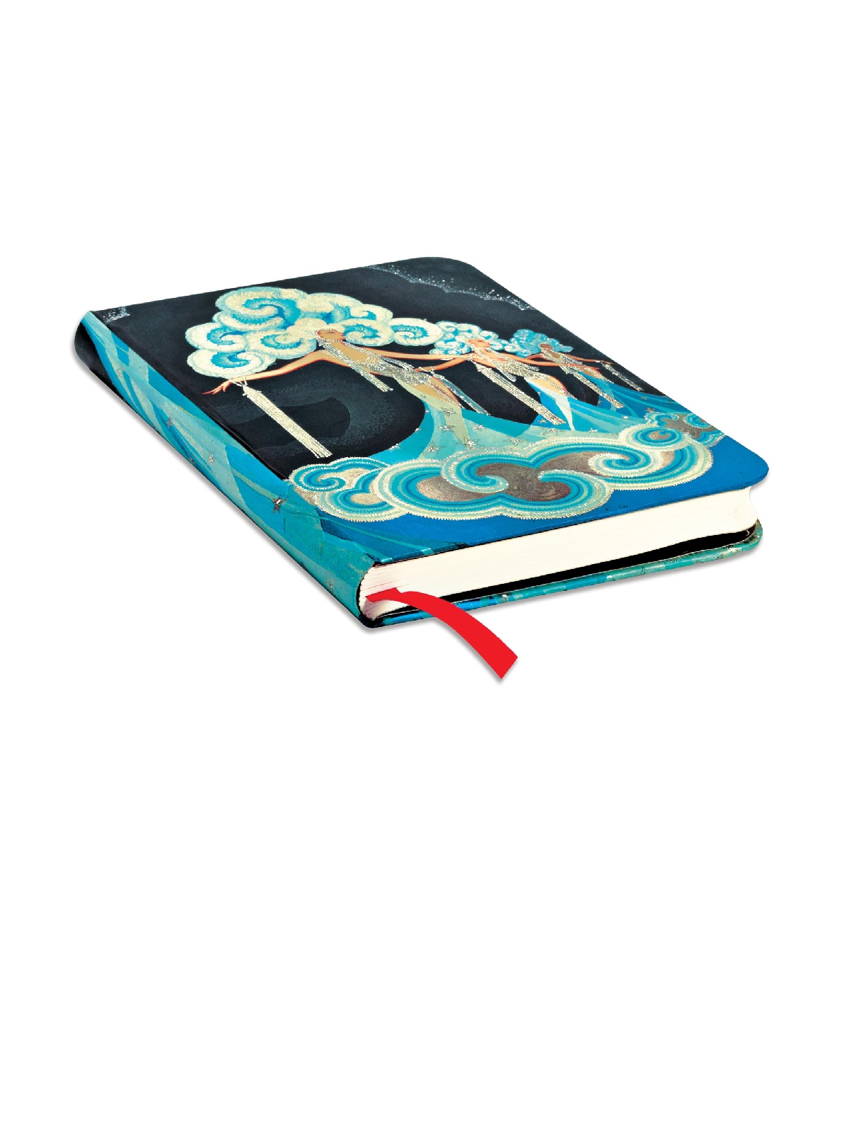 Plume Mini Lined Hardcover Journal, 176pg, 85GSM by Paperblanks (Vintage Vogue)