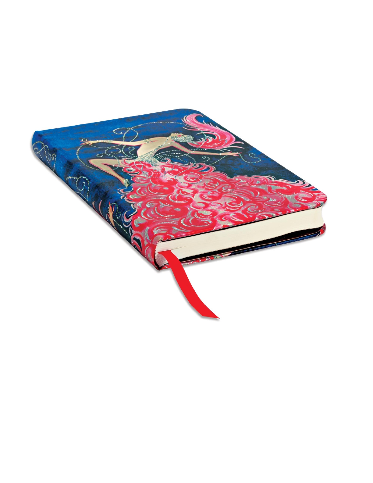 Cabaret Cabaret, Vintage Vogue, Hardcover, Mini, Unlined, Elastic Band Closure, 176 Pg, 85 GSM