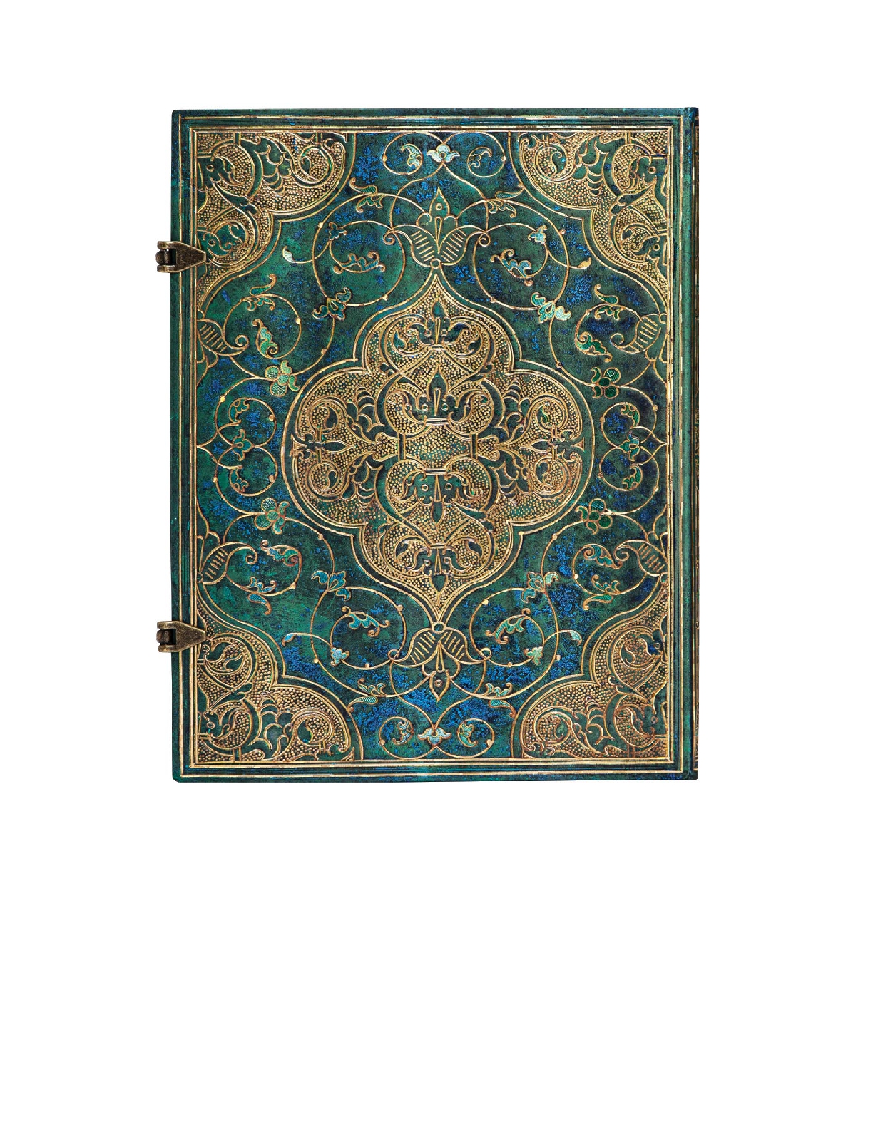 Turquoise Chronicles, Hardcover, Ultra, Lined, Clasp Closure, 144 Pg, 120 GSM