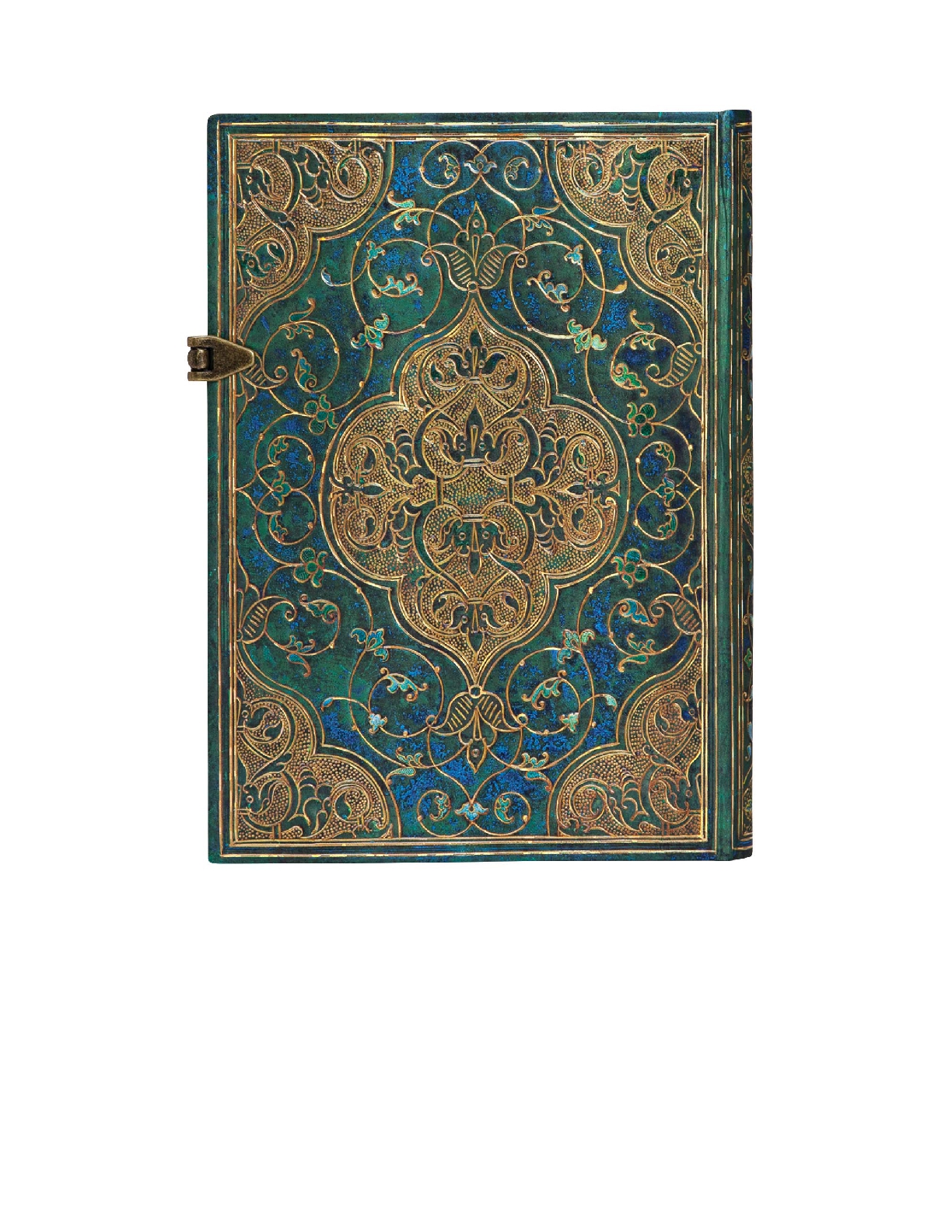 Turquoise Chronicles, Hardcover, Midi, Lined, Clasp Closure, 240 Pg, 120 GSM