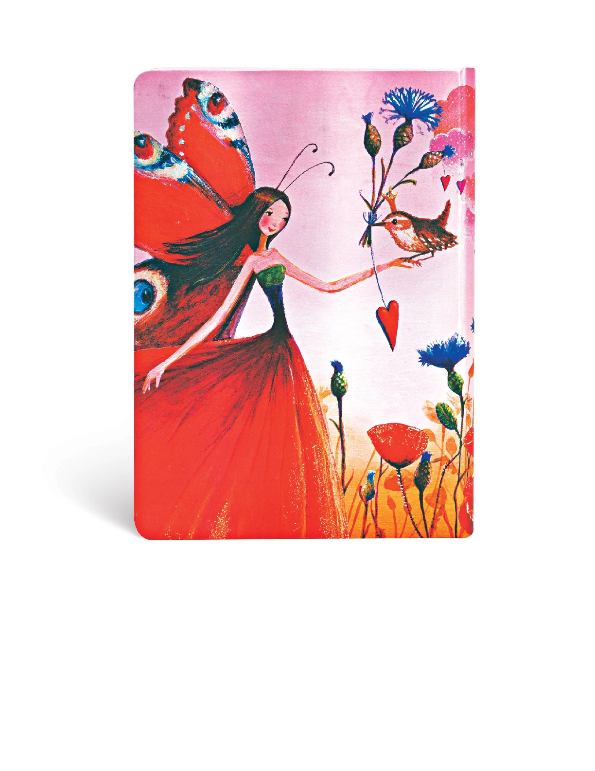 Poppy Field, Mila Marquis Collection, Hardcover, Midi, Lined, Elastic Band Closure, 176 Pg, 85 GSM