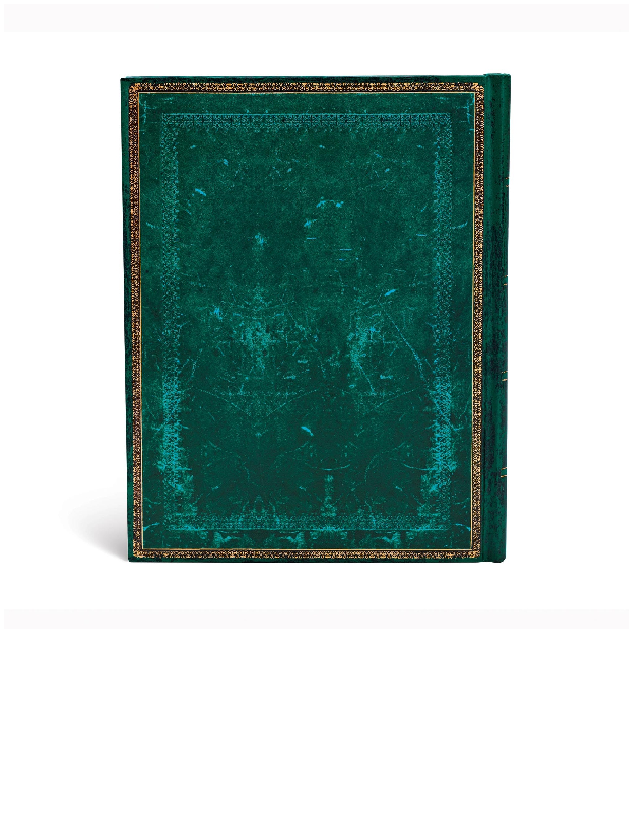 Viridian, Old Leather Collection, Hardcover Journal, Ultra, Lined, Elastic Band Closure, 144 Pg, 120 GSM