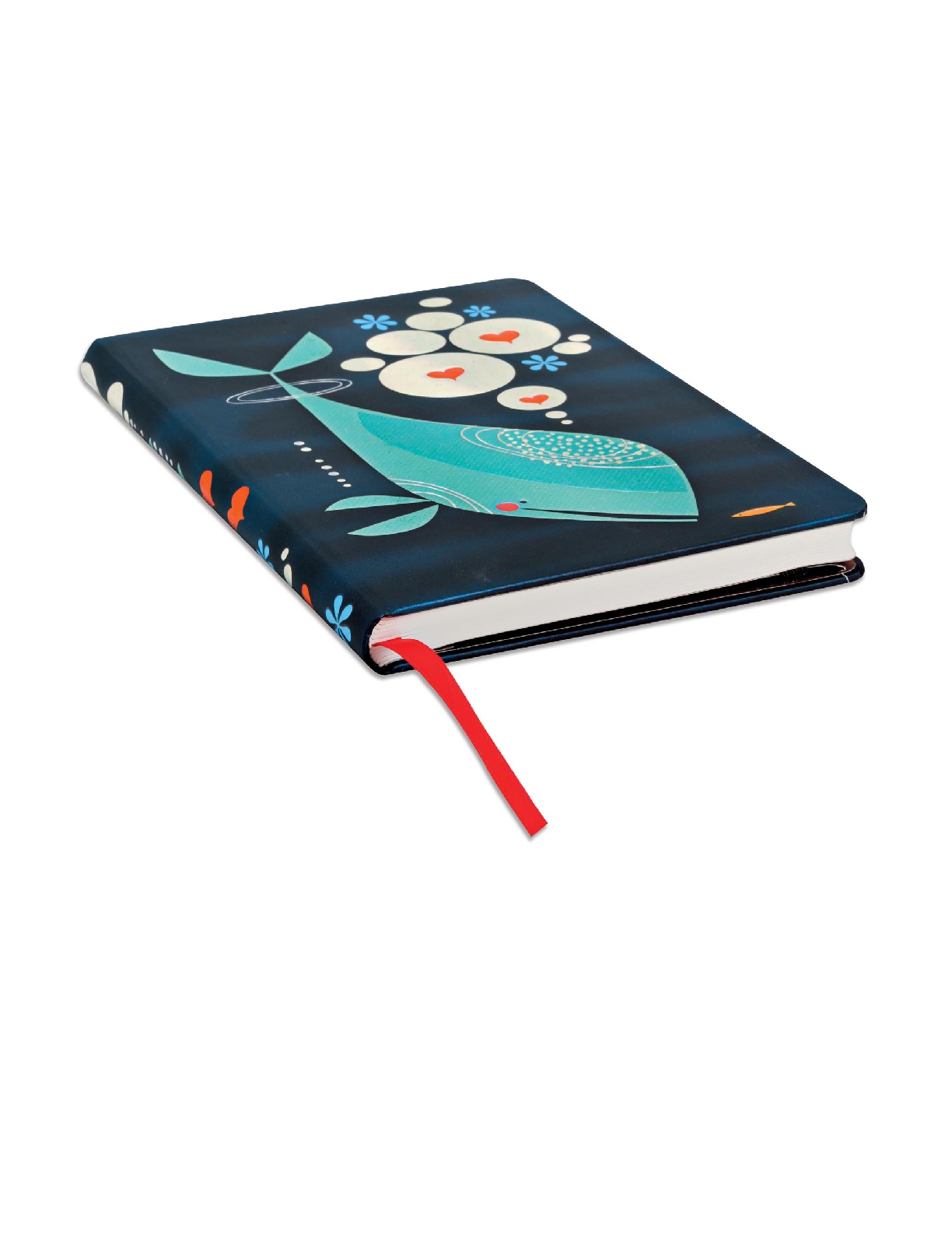 Whale and Friend Midi Lined Hardcover Journal, 176pg, 85GSM by Paperblanks (Tracy Walker's Animal Friends)