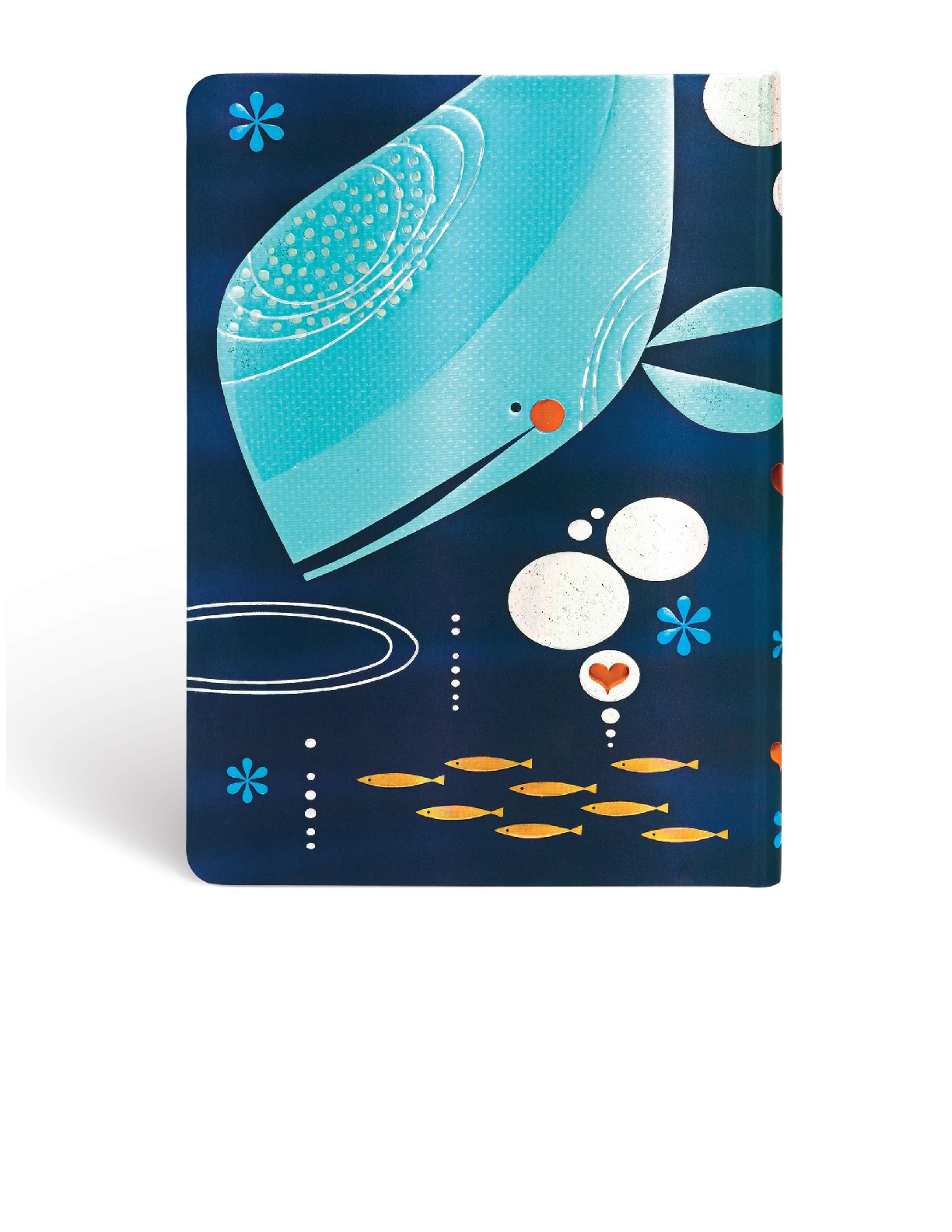 Whale and Friend Midi Unlined Hardcover Journal, 176pg, 85GSM by Paperblanks (Tracy Walker's Animal Friends)