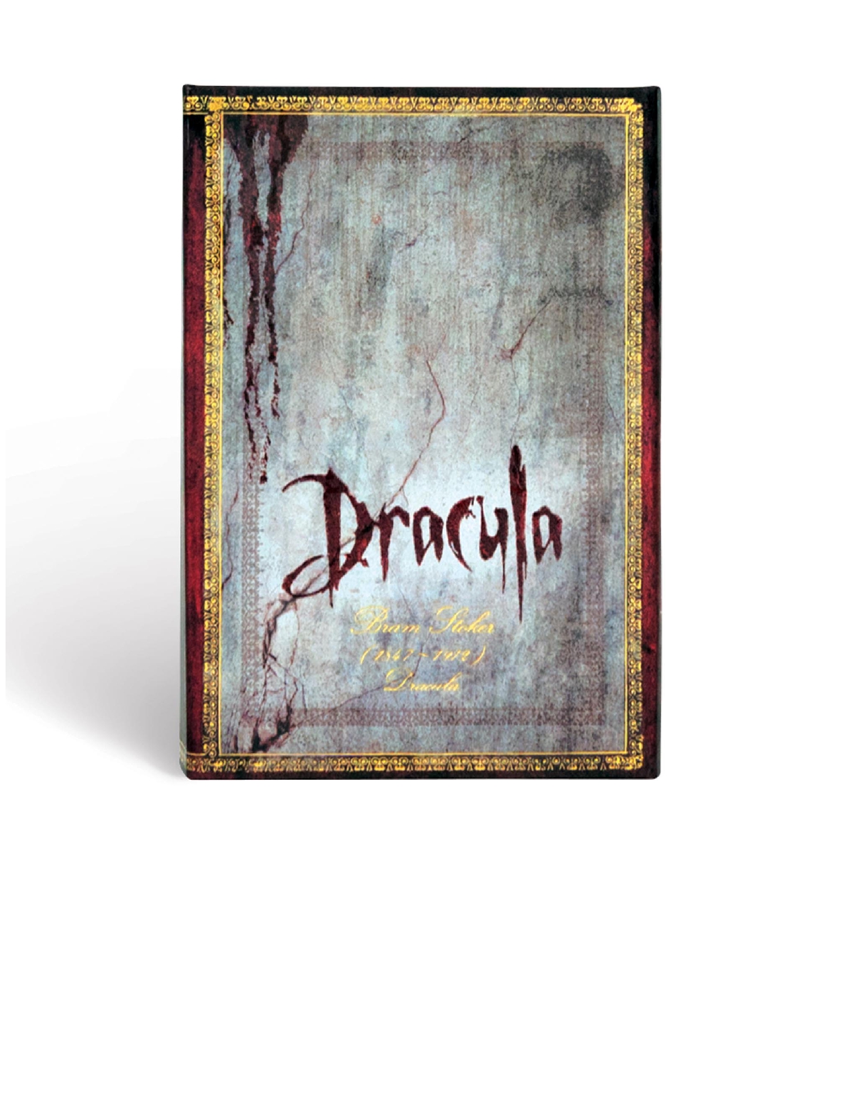 Bram Stoker, Dracula, Embellished Manuscripts Collection, Hardcover, Mini, Unlined, Wrap Closure, 176 Pg, 85 GSM