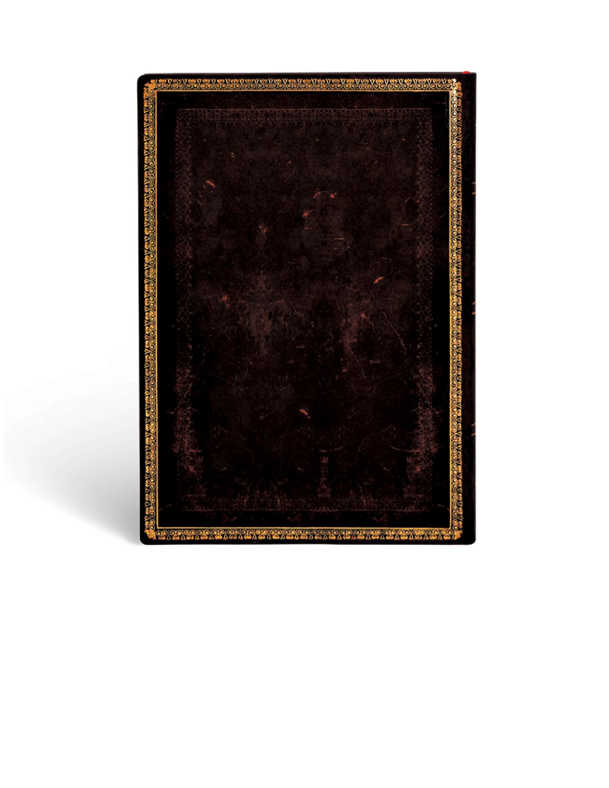 Black Moroccan, Old Leather Collection, Softcover Flexi, Midi, Lined, 176 Pg, 100 GSM