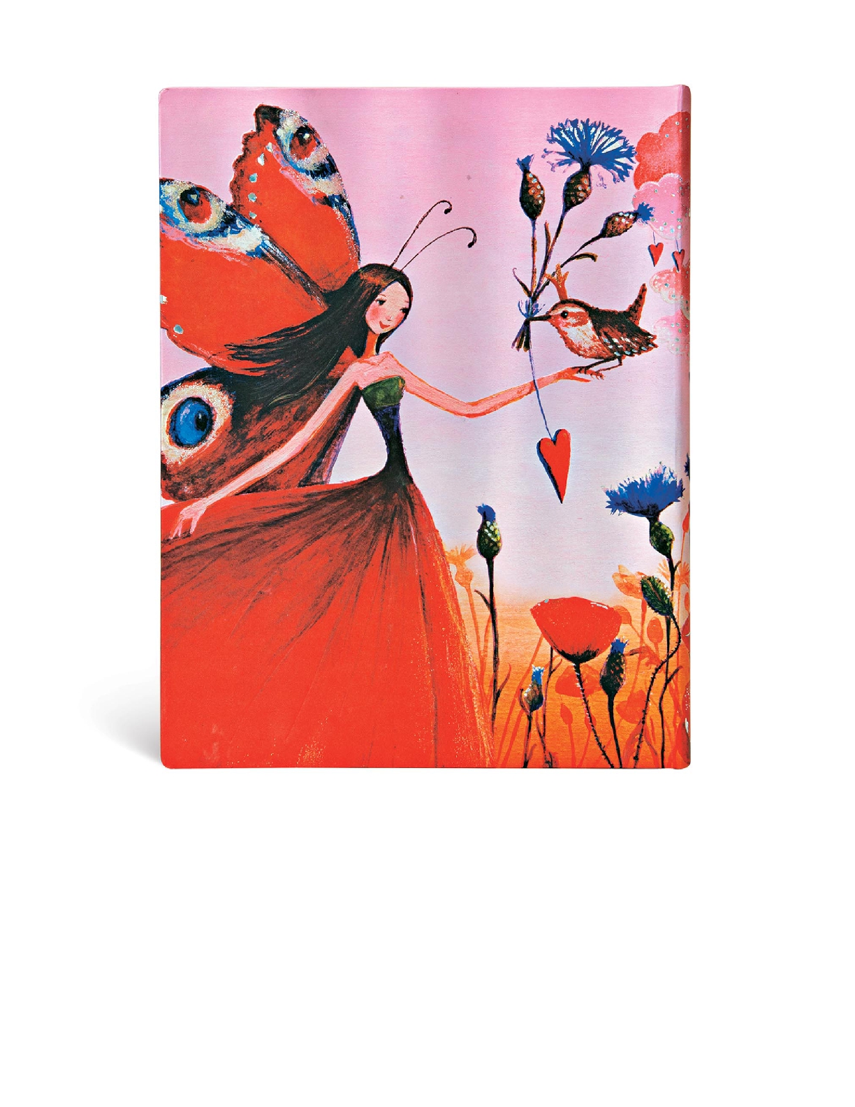 Poppy Field, Mila Marquis Collection, 5-Year Snapshot Journal, Ultra, Elastic Band Closure, 192 Pg, 120 GSM