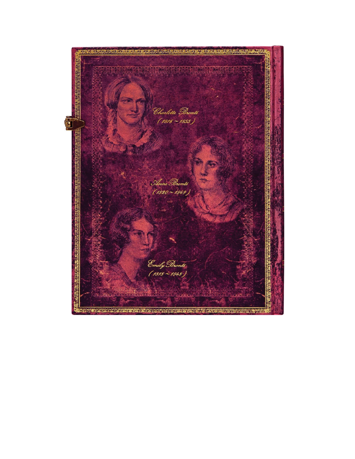 The Bronte Sisters, Special Edition, Hardcover, Ultra, Lined, Clasp Closure, 144 Pg, 120 GSM