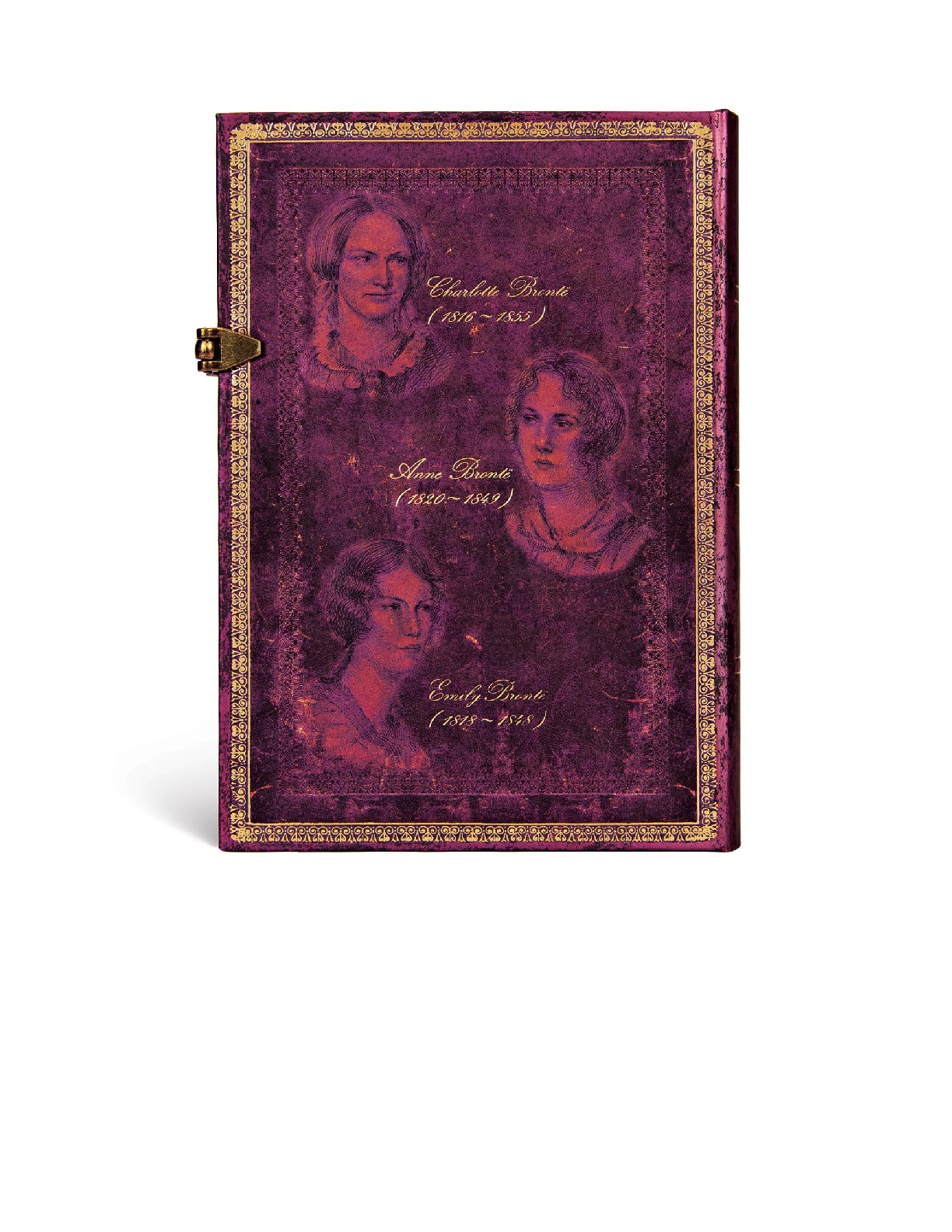 The Bronte Sisters, Special Edition, Hardcover, Midi, Lined, Clasp Closure, 240 Pg, 120 GSM