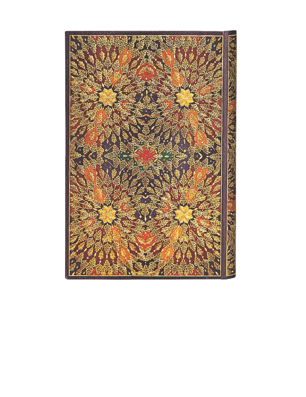 Fire Flowers Mini Unlined Hardcover Journal, 240pg, 120GSM by Paperblanks (Fire Flowers)