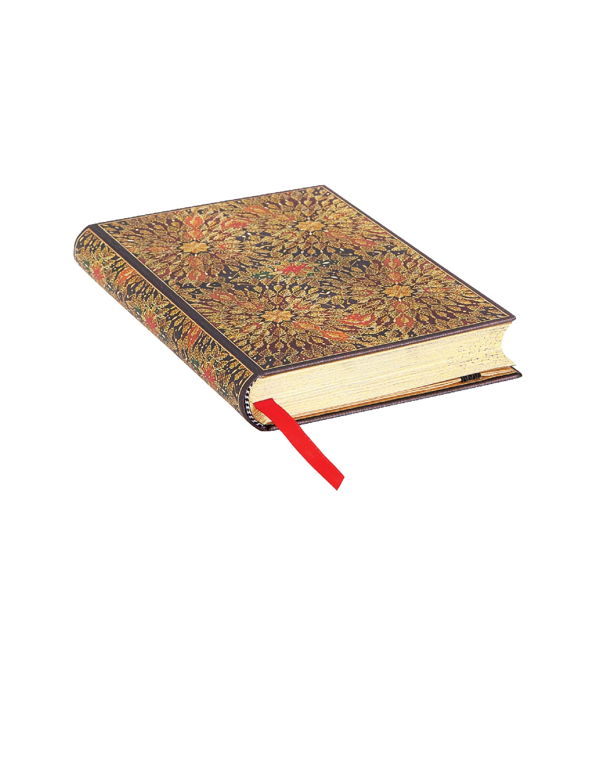 Fire Flowers, Hardcover, Mini, Unlined, Elastic Band Closure, 240 Pg, 120 GSM