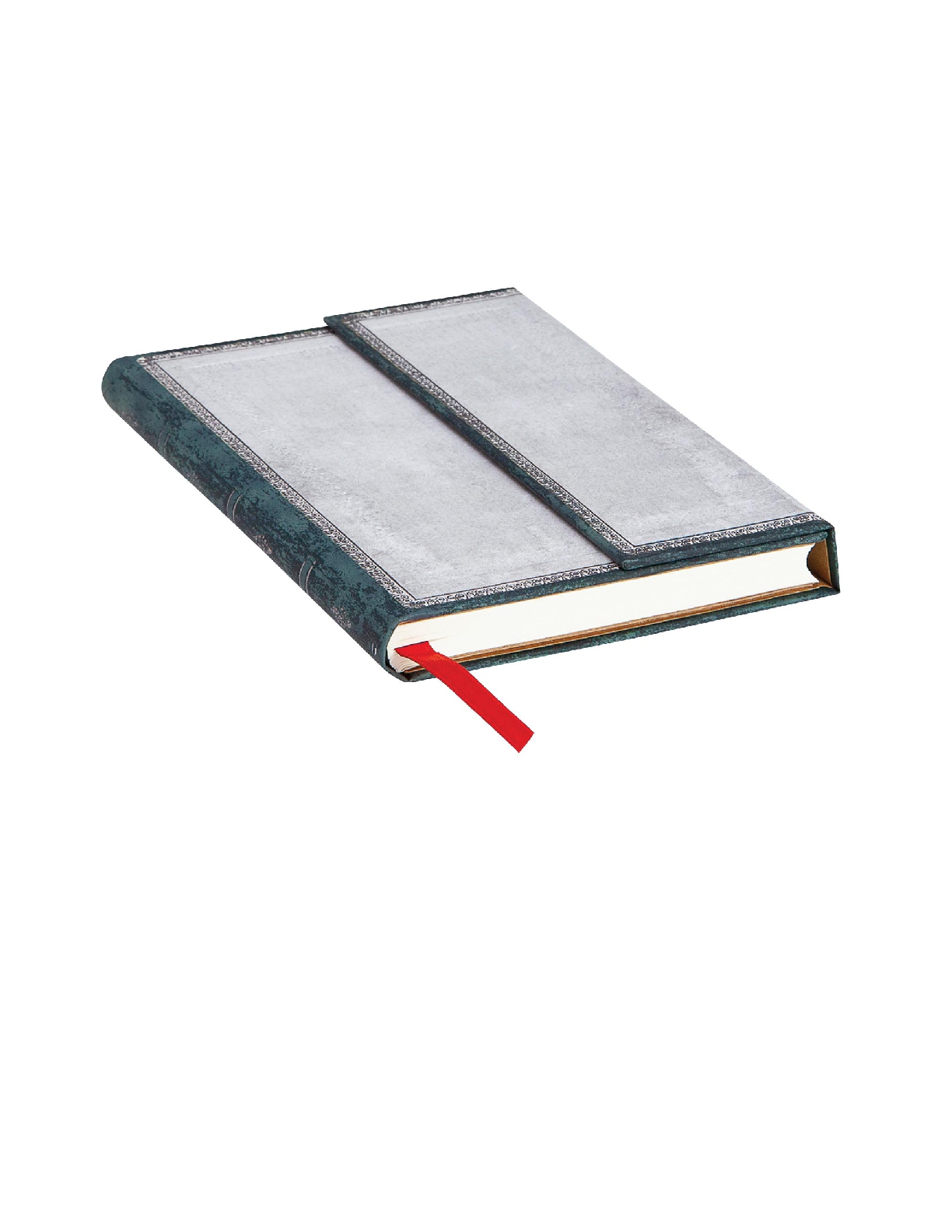 Flint Mini Unlined Hardcover Journal, 176pg, 85GSM by Paperblanks (Old Leather Collection)