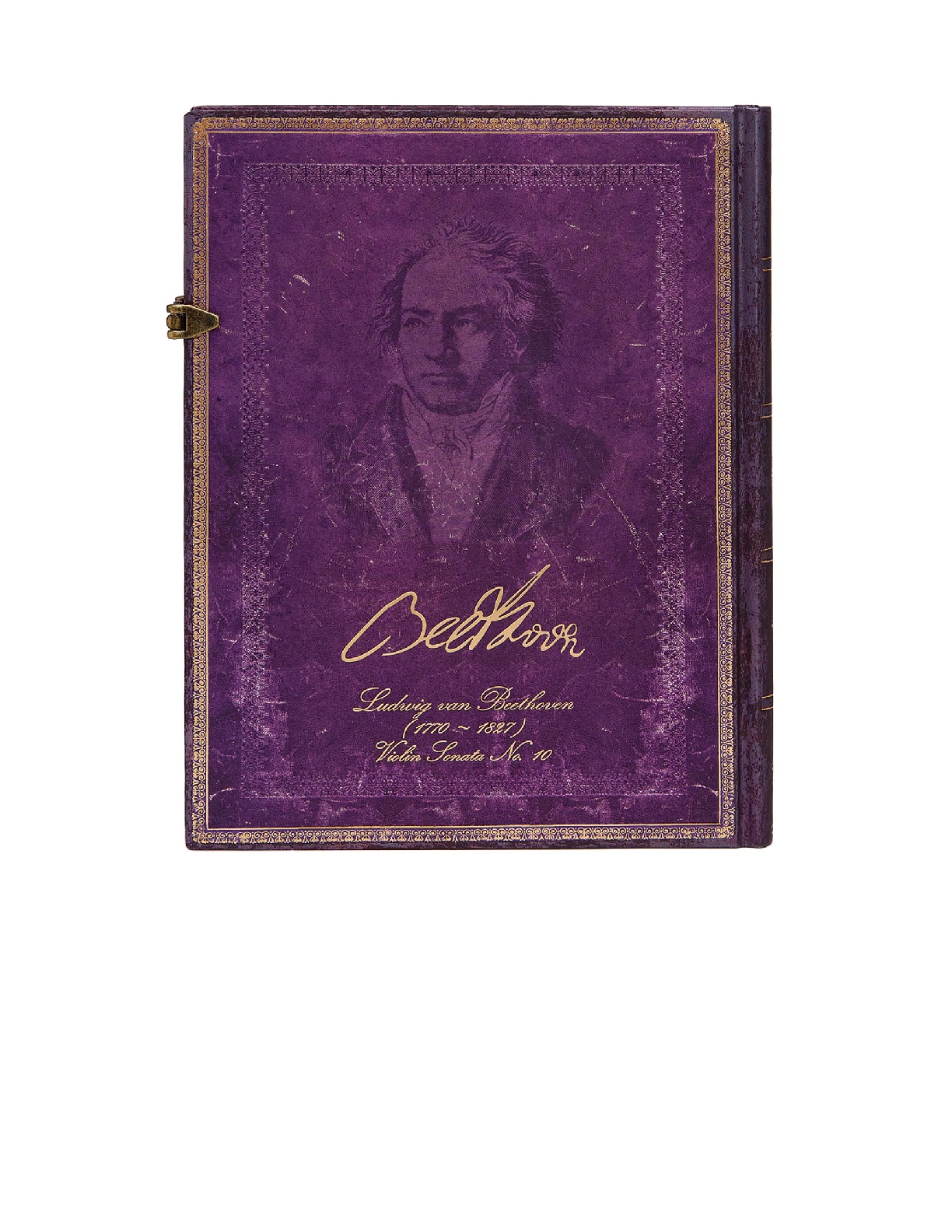 Beethoven's 250th Birthday, Special Edition, Hardcover, Ultra, Lined, Clasp Closure, 144 Pg, 120 GSM