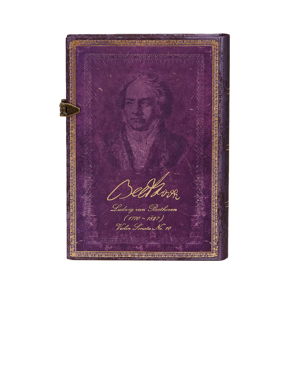 Beethoven's 250th Birthday, Special Edition, Hardcover, Midi, Lined, Clasp Closure, 240 Pg, 120 GSM