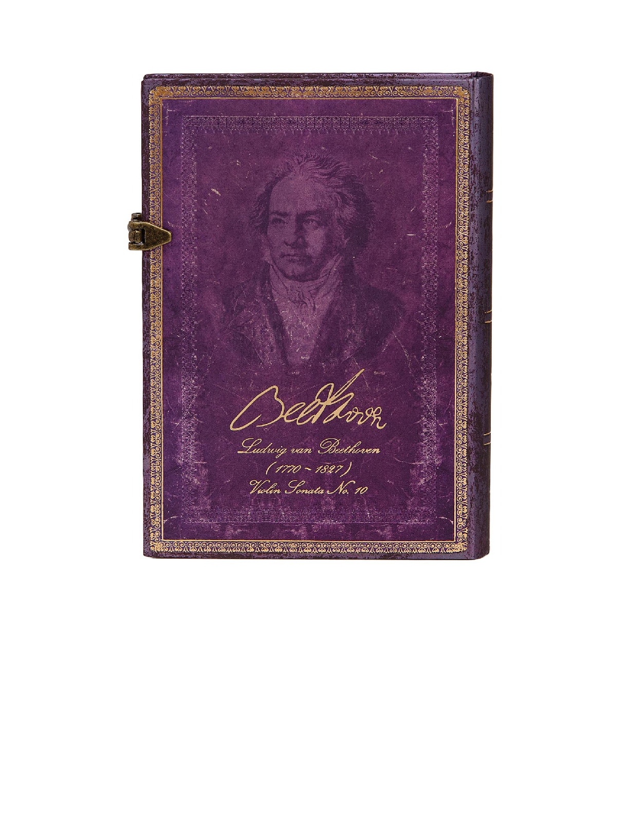 Beethoven's 250th Birthday Midi Lined Hardcover Journal, 240pg, 120GSM by Paperblanks (Special Editions)