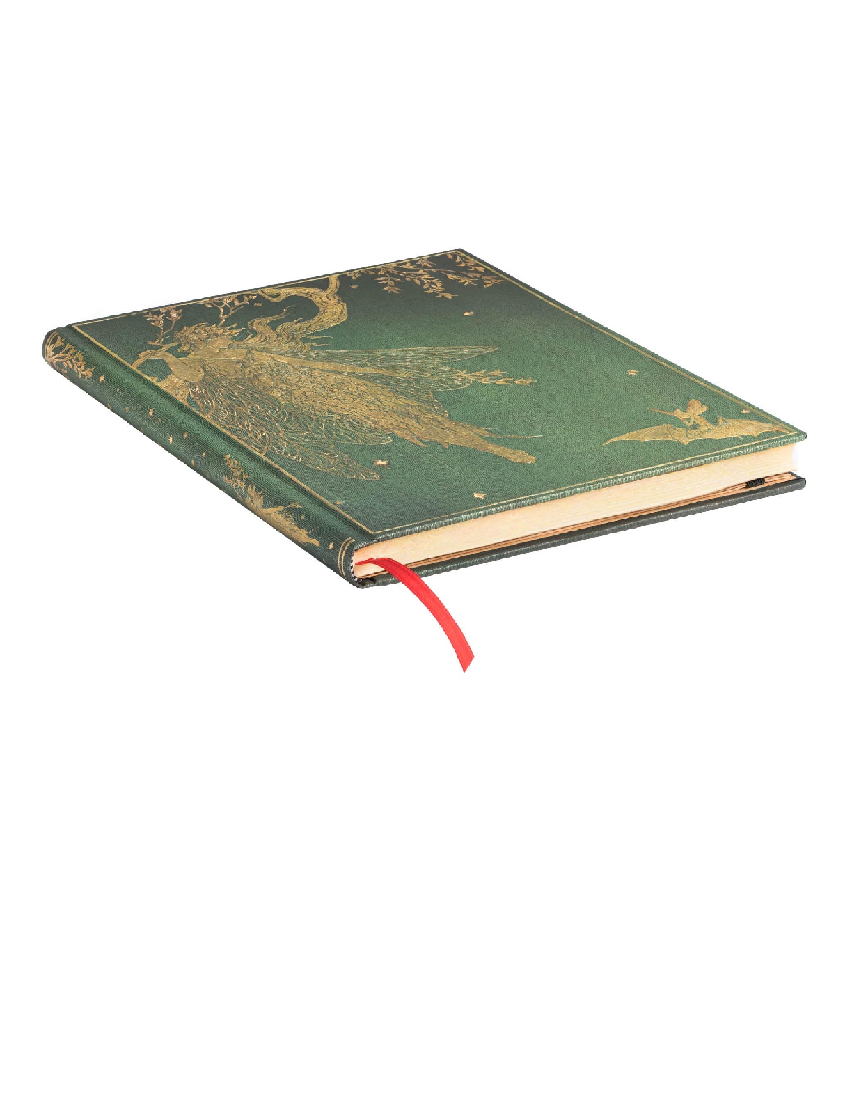 Olive Fairy, Lang's Fairy Books, Hardcover Journal, Ultra, Unlined, Elastic Band Closure, 144 Pg, 120 GSM