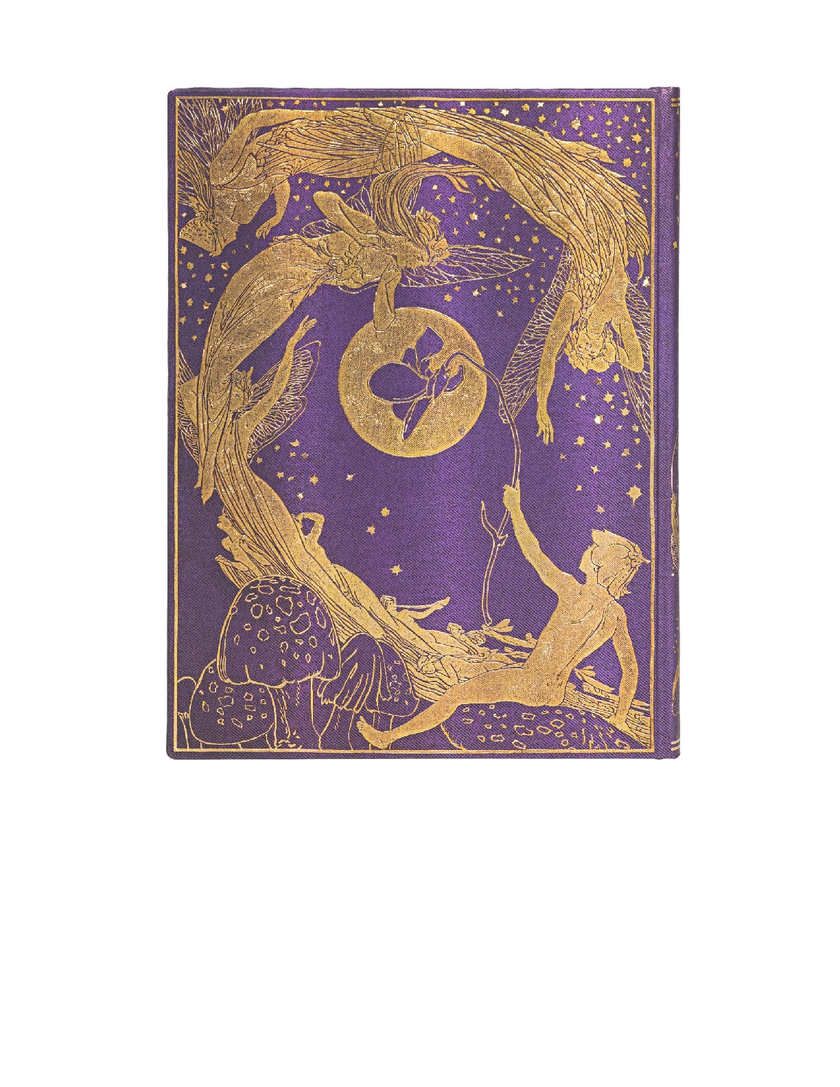 Violet Fairy, Lang's Fairy Books, Hardcover, Ultra, Lined, Elastic Band Closure, 144 Pg, 120 GSM