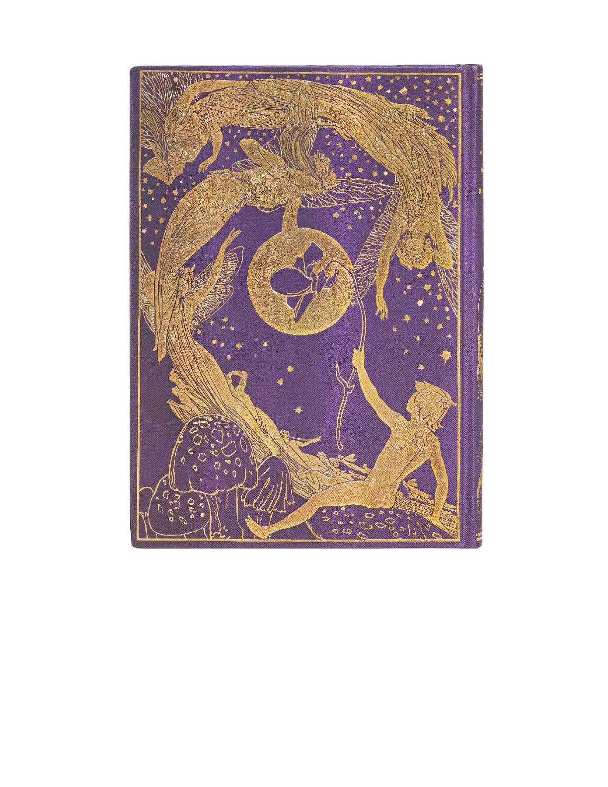 Violet Fairy, Lang's Fairy Books, Hardcover, Midi, Lined, Elastic Band Closure, 144 Pg, 120 GSM