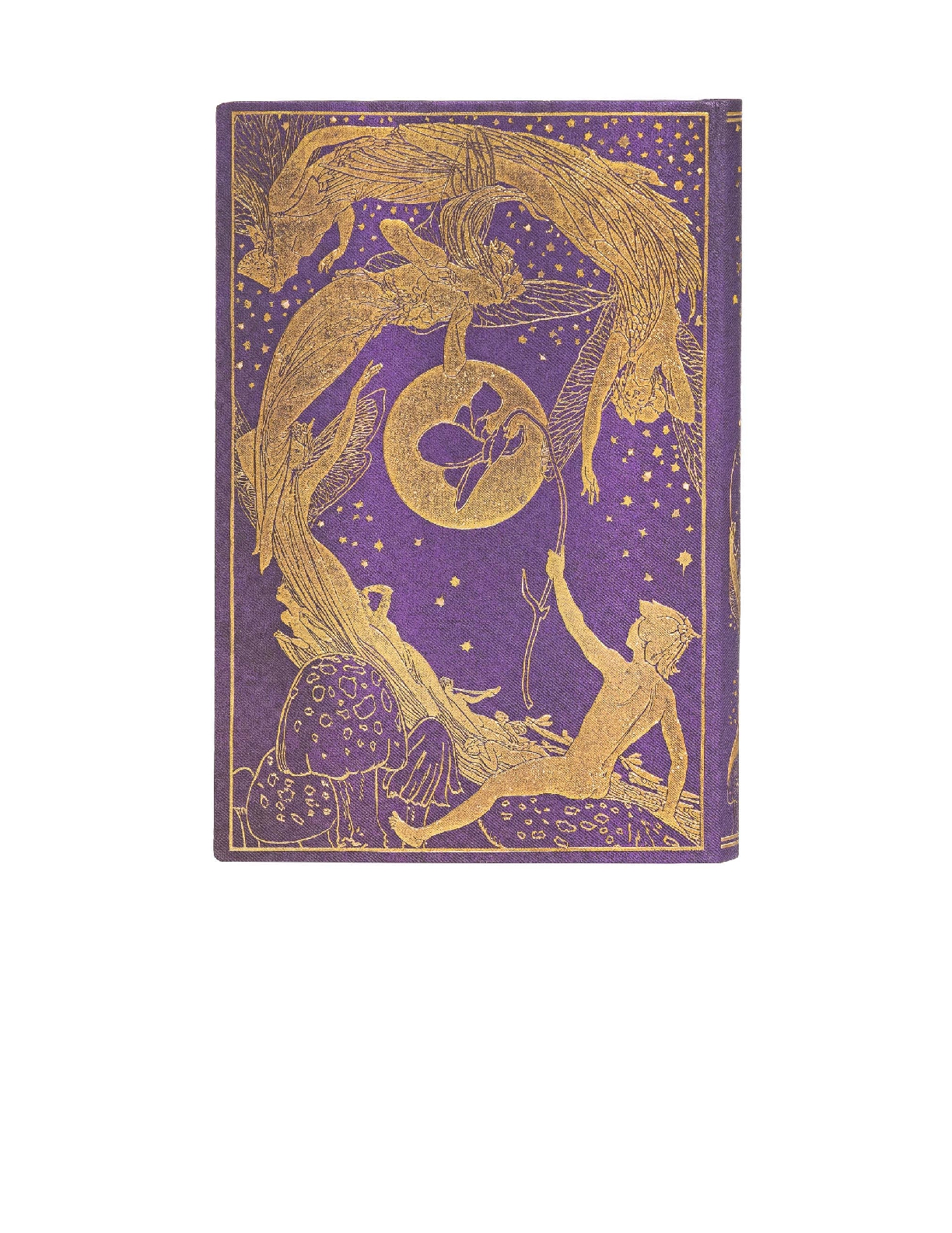 Violet Fairy, Lang's Fairy Books, Hardcover Journal, Mini, Unlined, Elastic Band Closure, 176 Pg, 85 GSM