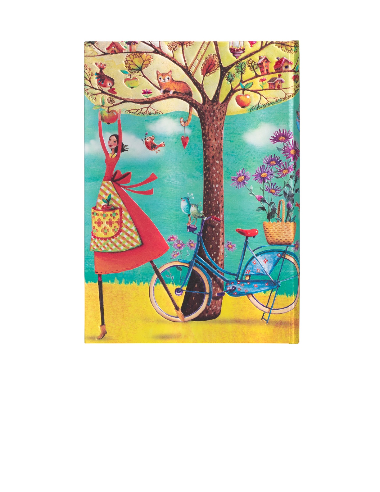 Autumn Apples Midi Lined Hardcover Journal, 144pg, 120GSM by Paperblanks (Mila Marquis Collection)
