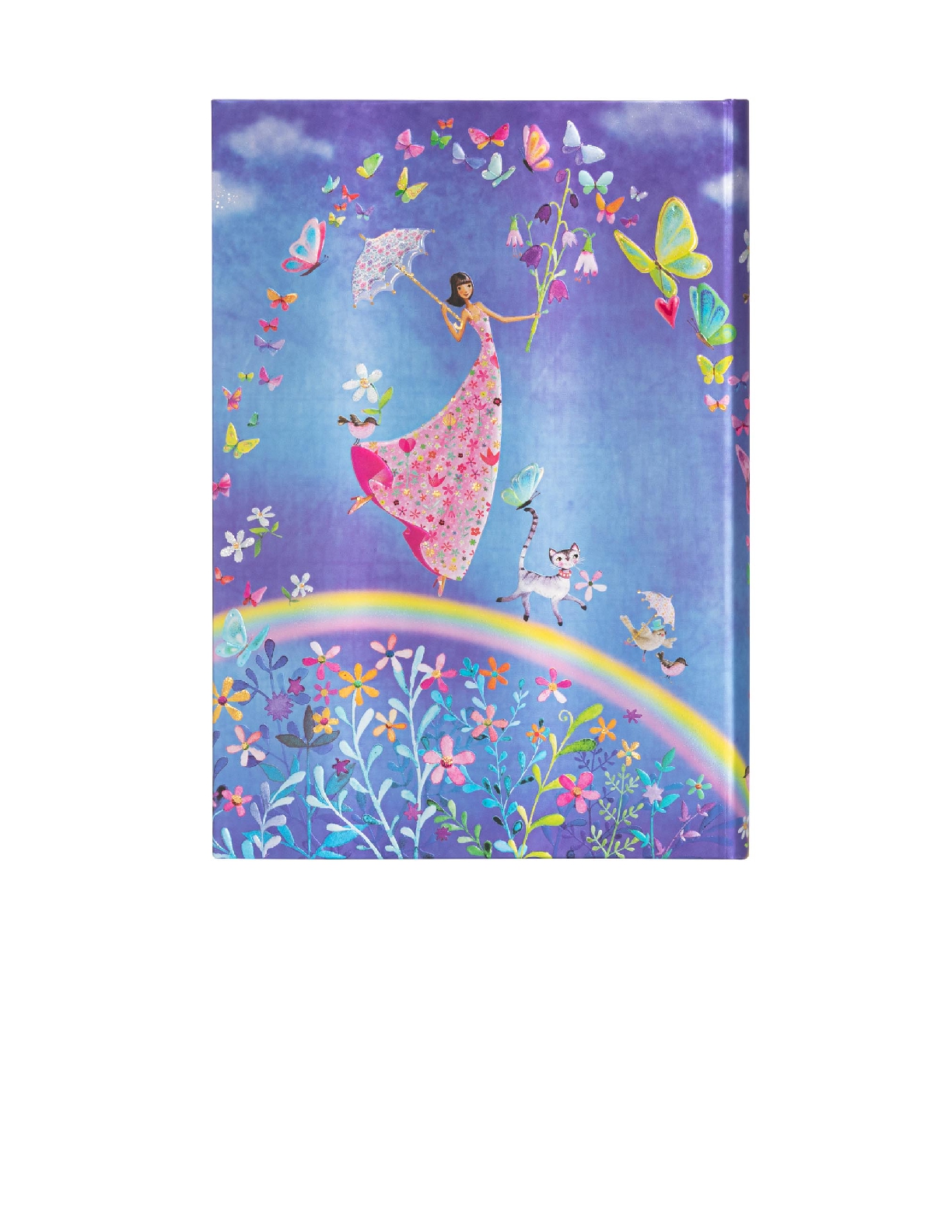 Spring Rainbow, Mila Marquis Collection, Hardcover, Midi, Lined, Elastic Band Closure, 144 Pg, 120 GSM