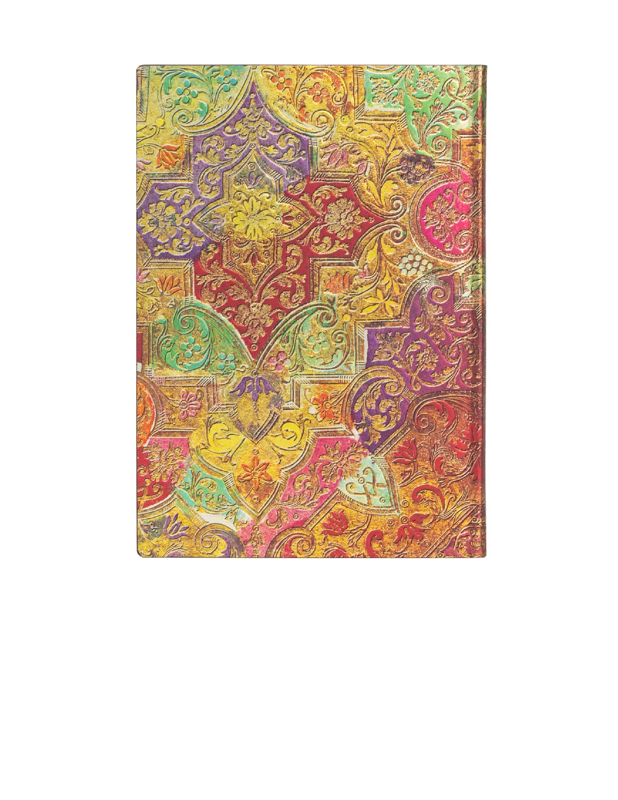Bavarian Wild Flower Midi Lined Softcover Journal, 176pg, 100GSM by Paperblanks (Brocaded Paper)
