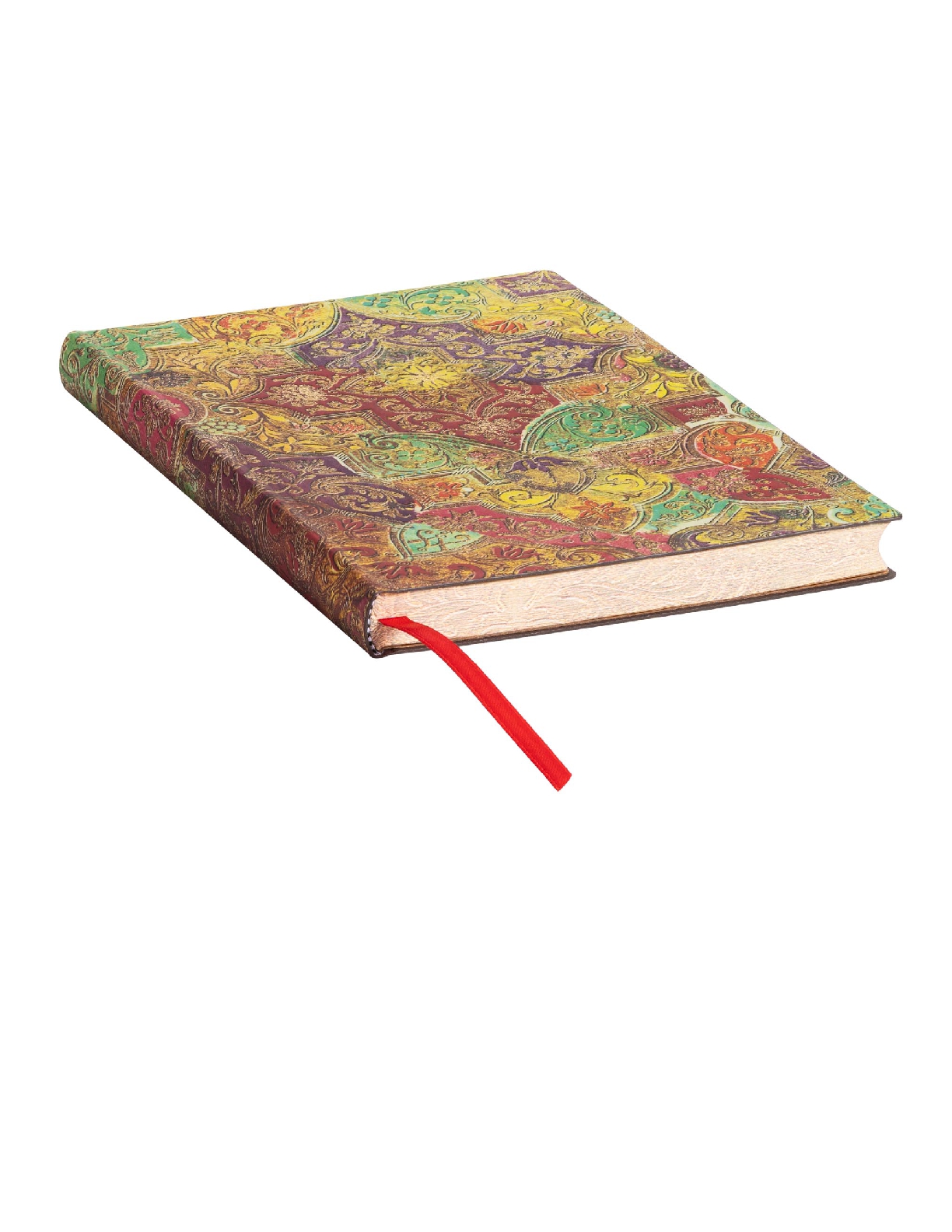 Bavarian Wild Flower Midi Lined Softcover Journal, 176pg, 100GSM by Paperblanks (Brocaded Paper)