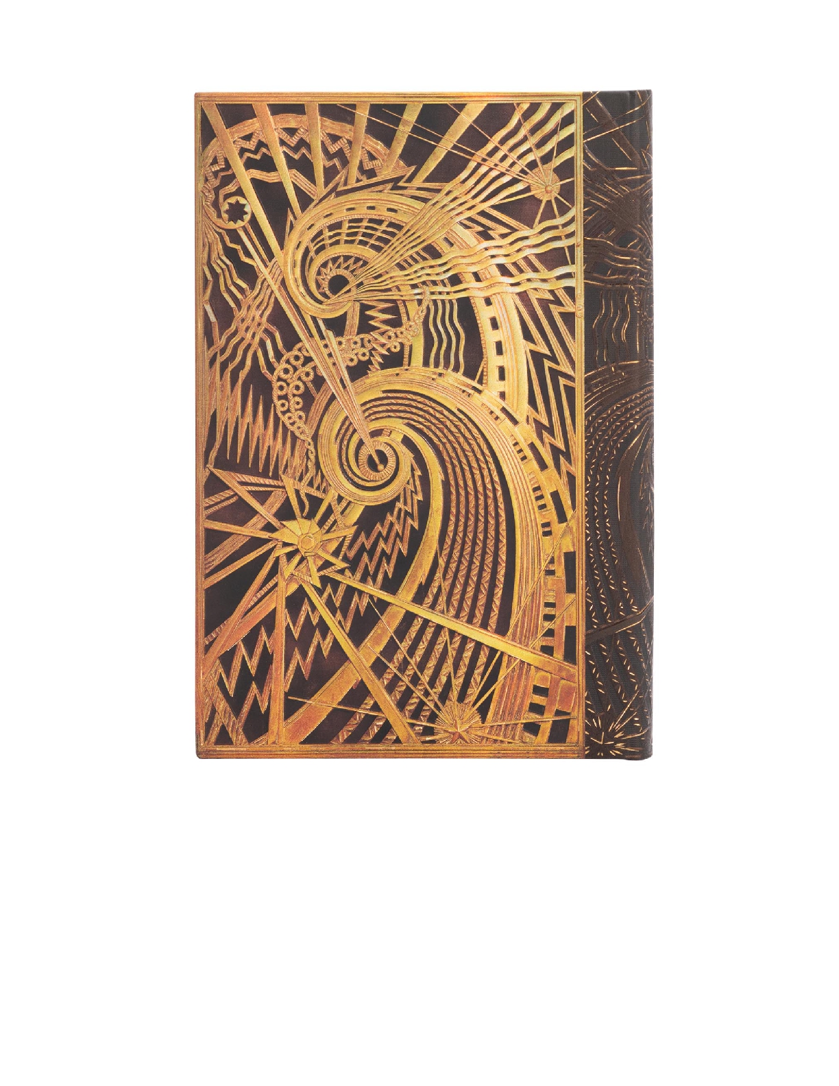 The Chanin Spiral, New York Deco, Hardcover, Mini, Lined, Elastic Band Closure, 176 Pg, 85 GSM