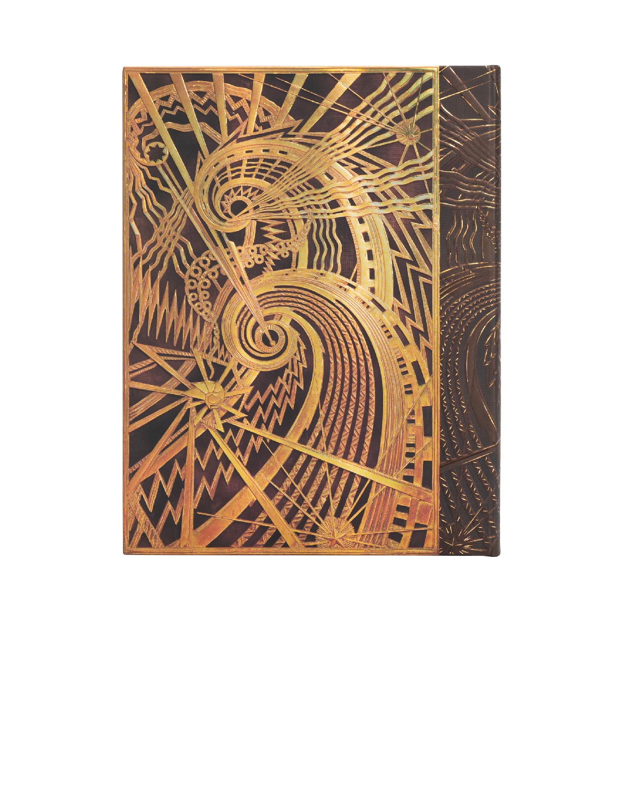 The Chanin Spiral, New York Deco, Hardcover, Ultra, Lined, Elastic Band Closure, 144 Pg, 120 GSM