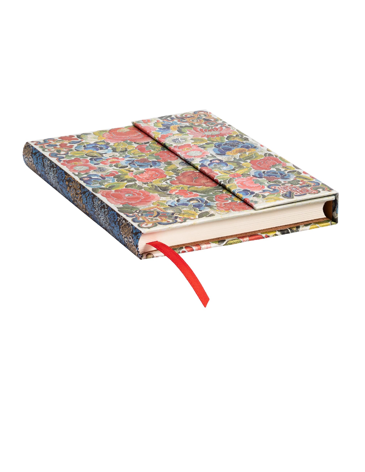 Pear Garden, Peking Opera Embroidery, Hardcover, Midi, Lined, Wrap Closure, 144 Pg, 120 GSM