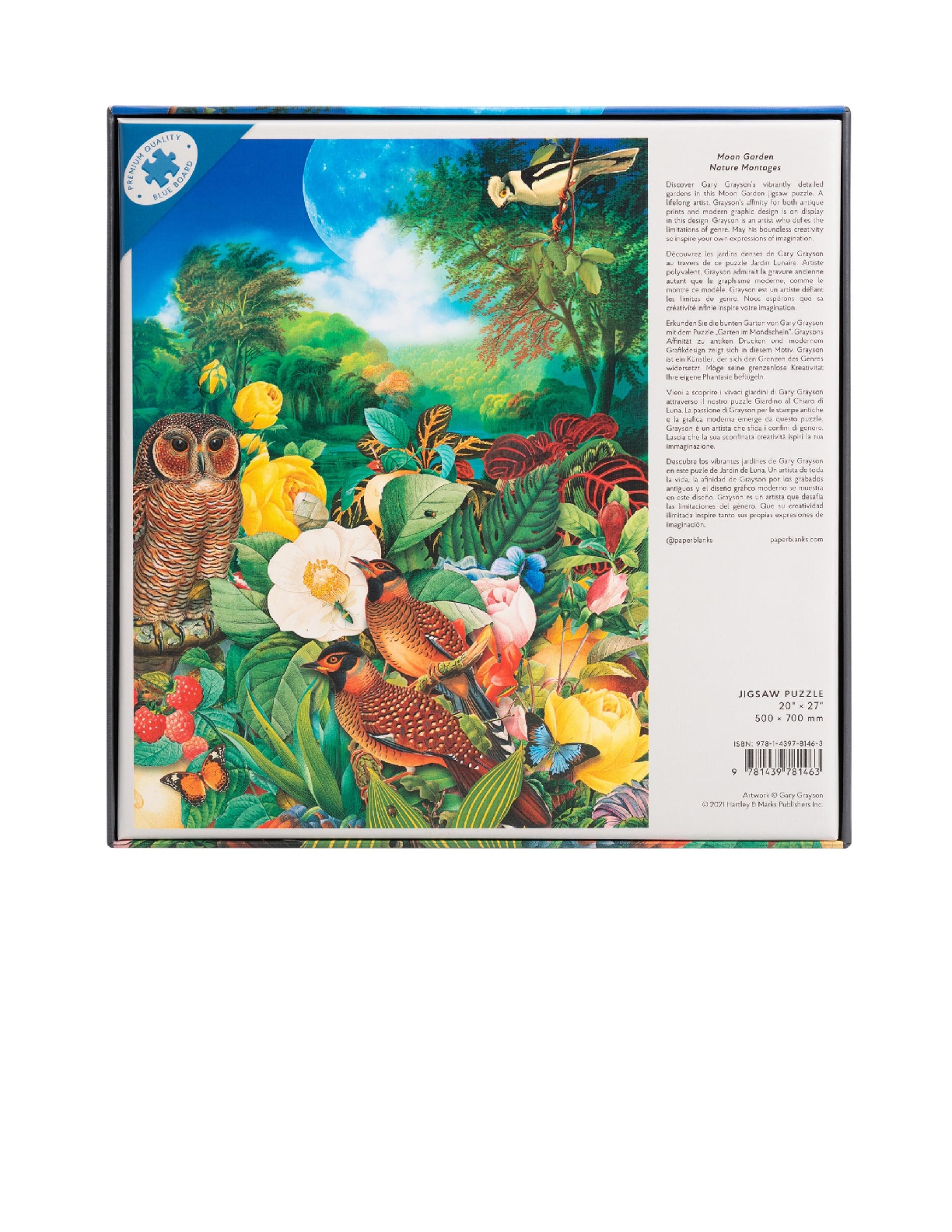Moon Garden, Nature Montages, Puzzle, 1000 PC
