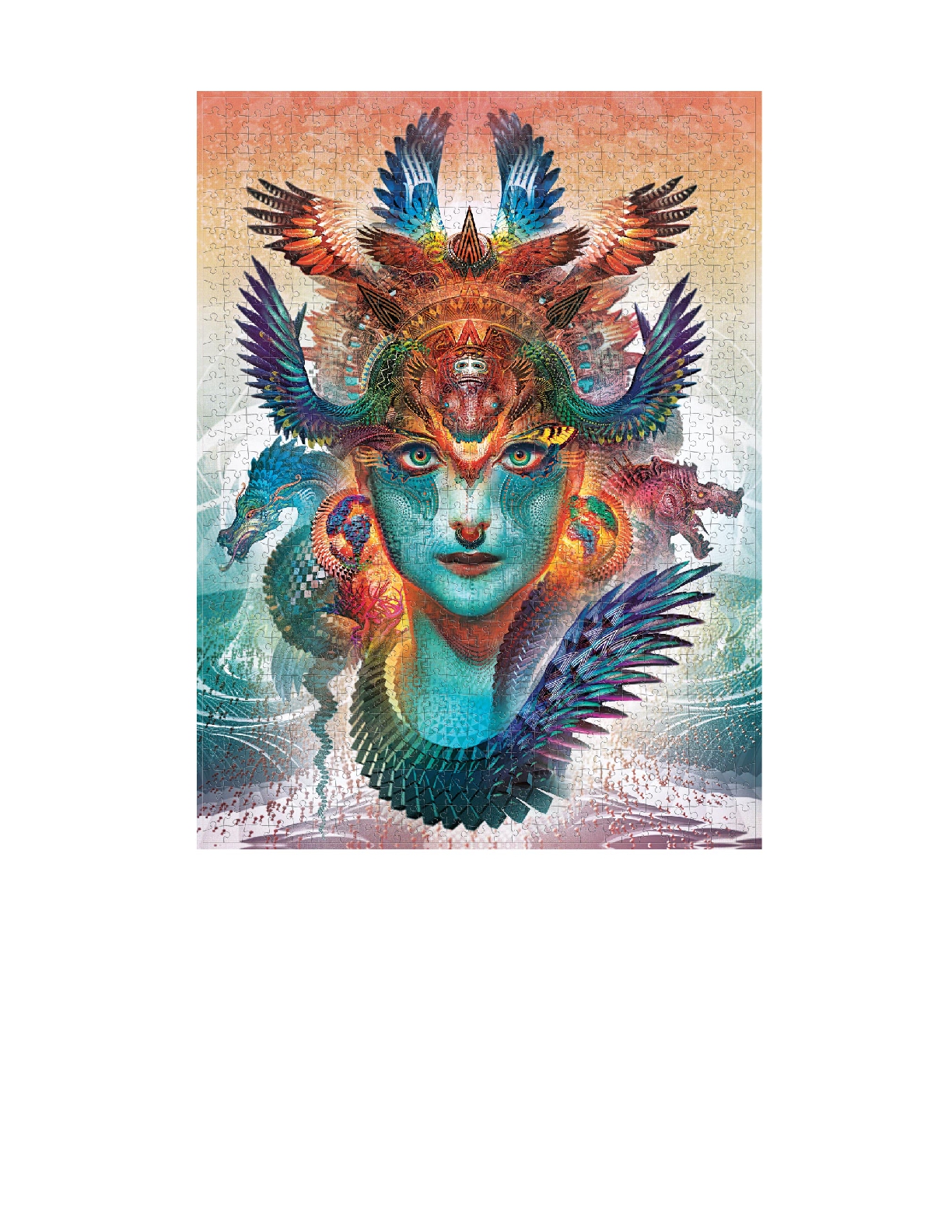 Dharma Dragon, Android Jones Collection, Puzzle, 1000 PC