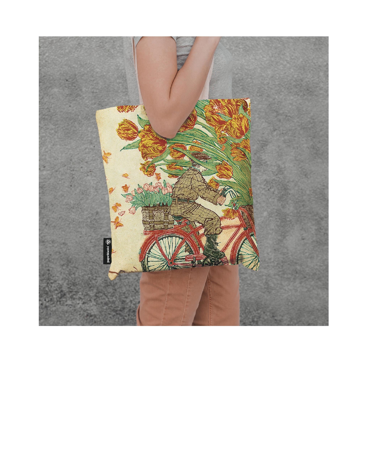 Holland Spring, Living with Yuko, Canvas Bag