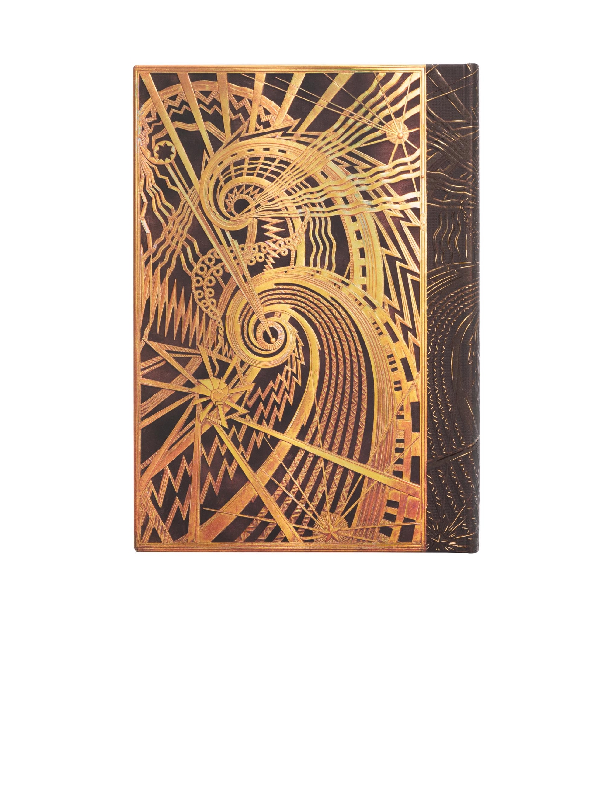 The Chanin Spiral, New York Deco, Hardcover, Midi, Unlined, Elastic Band Closure, 144 Pg, 120 GSM