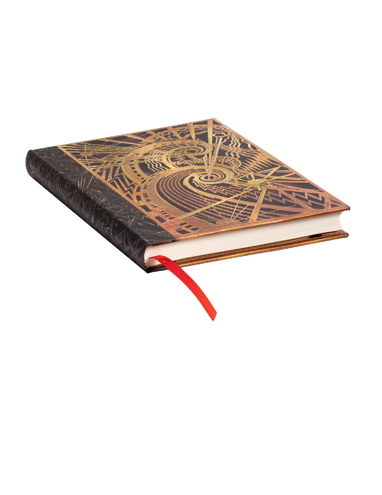 The Chanin Spiral, New York Deco, Hardcover, Midi, Unlined, Elastic Band Closure, 144 Pg, 120 GSM
