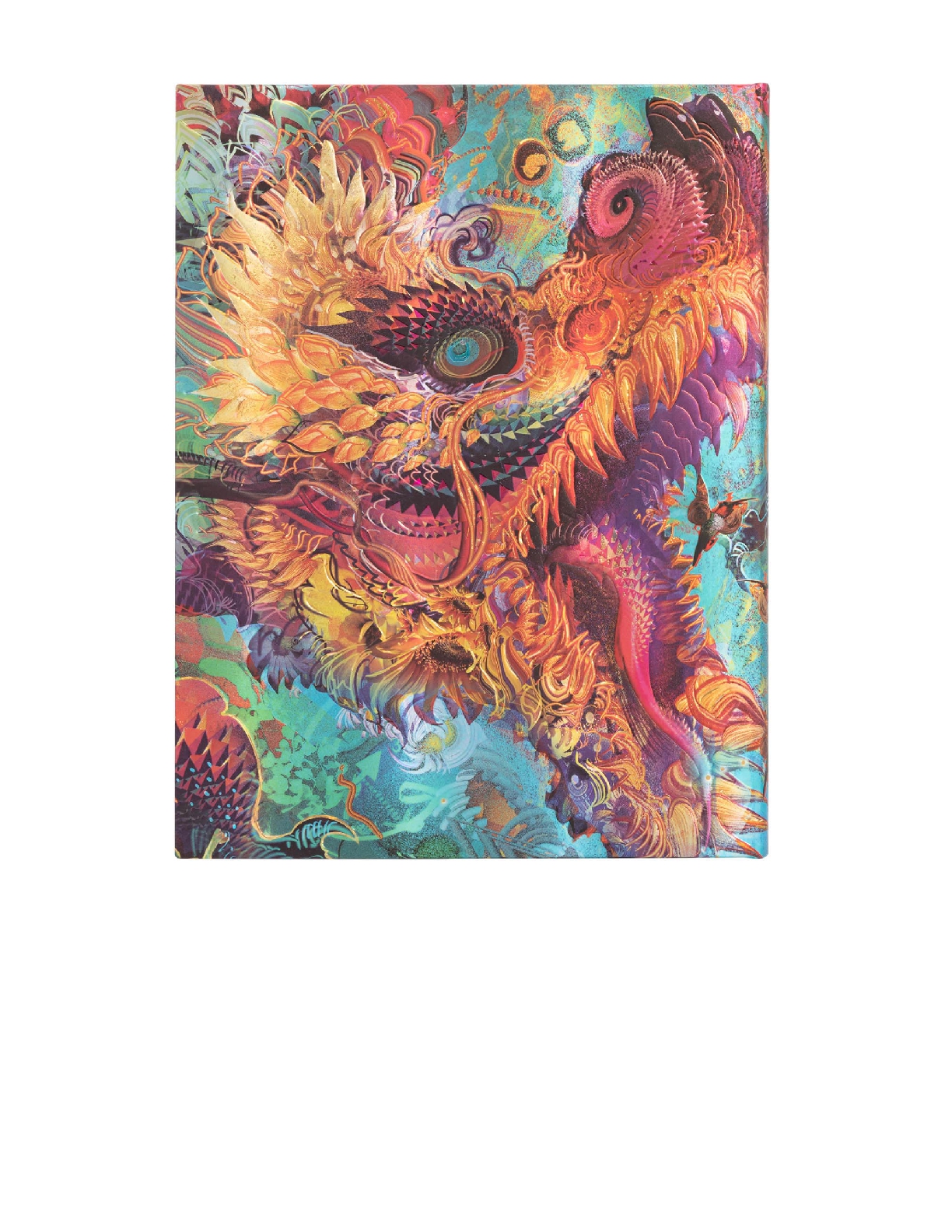 Humming Dragon, Android Jones Collection, Hardcover, Ultra, Lined, Elastic Band Closure, 144 Pg, 120 GSM