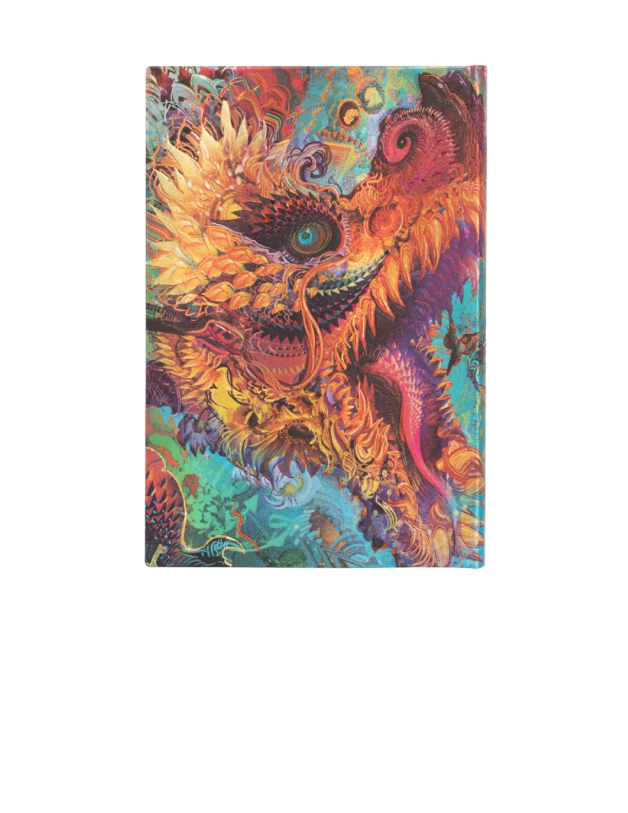 Humming Dragon, Android Jones Collection, Hardcover, Mini, Lined, Elastic Band Closure, 176 Pg, 85 GSM