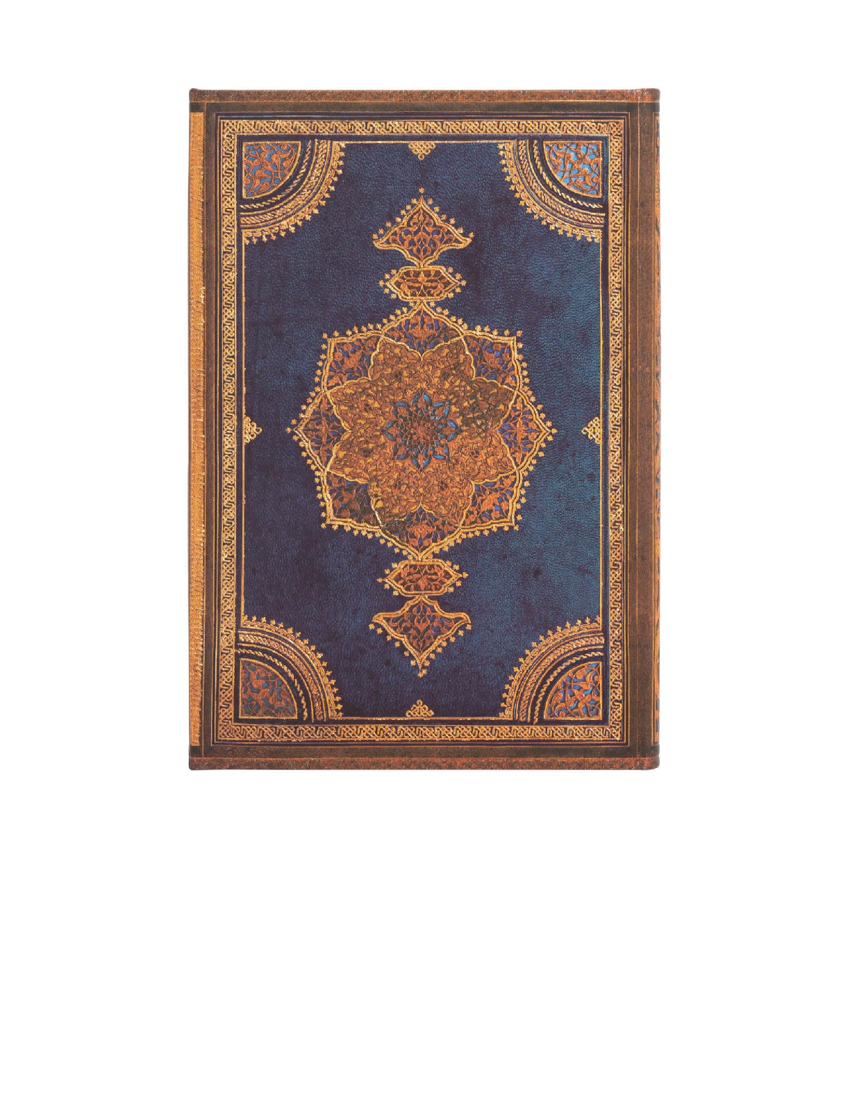 Safavid Indigo Mini Lined Hardcover Journal, 176pg, 85GSM by Paperblanks (Safavid Binding Art)