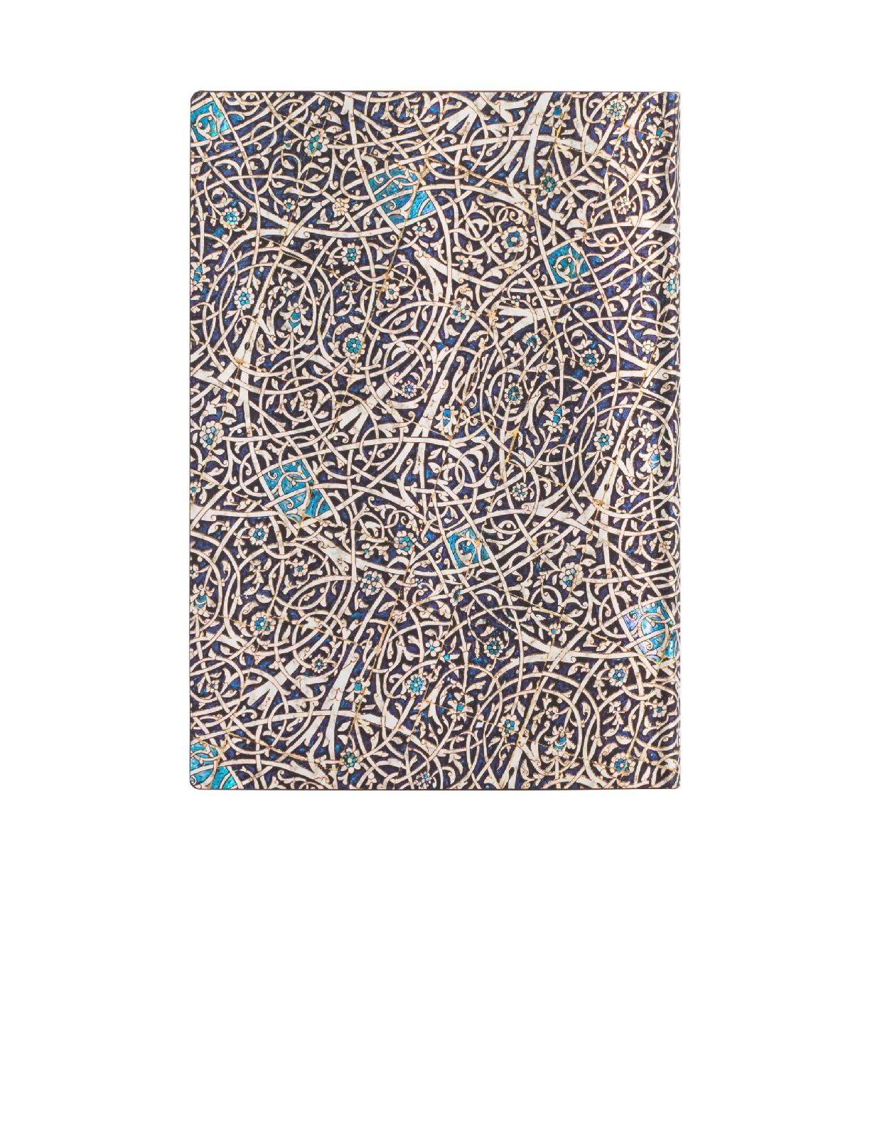Granada Turquoise, Moorish Mosaic, Softcover Flexi, Midi, Lined, 176 Pg, 100 GSM