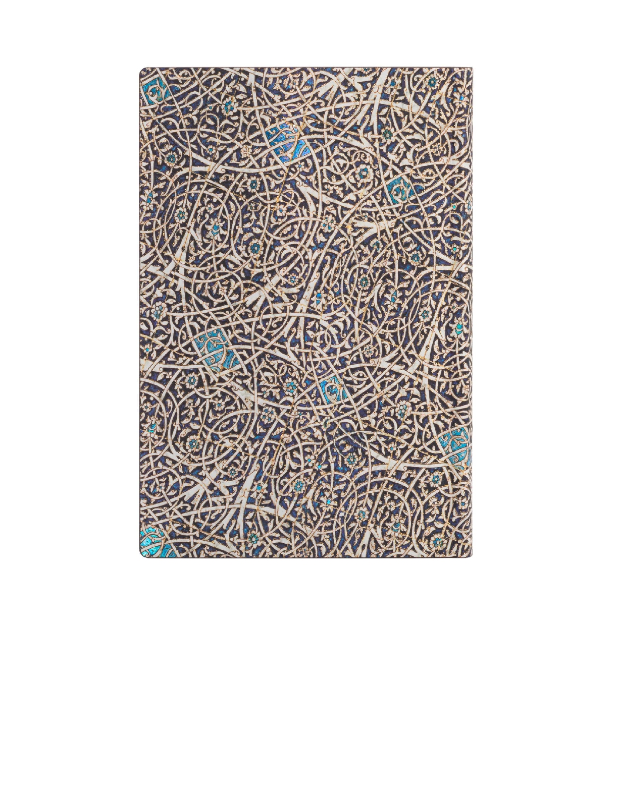 Granada Turquoise, Moorish Mosaic, Softcover Flexi, Mini, Lined, 208 Pg, 80 GSM