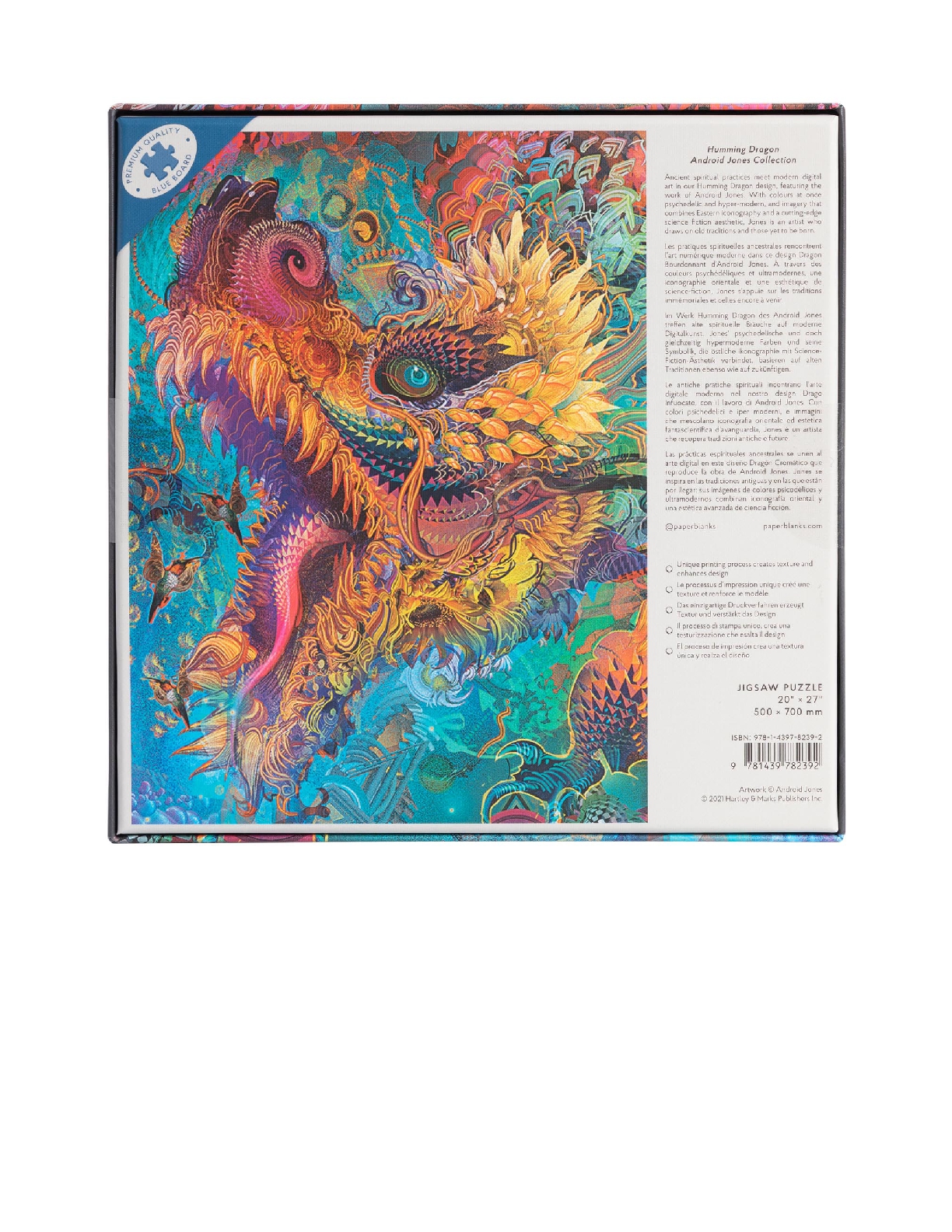 Humming Dragon, Android Jones Collection, Puzzle, 1000 PC