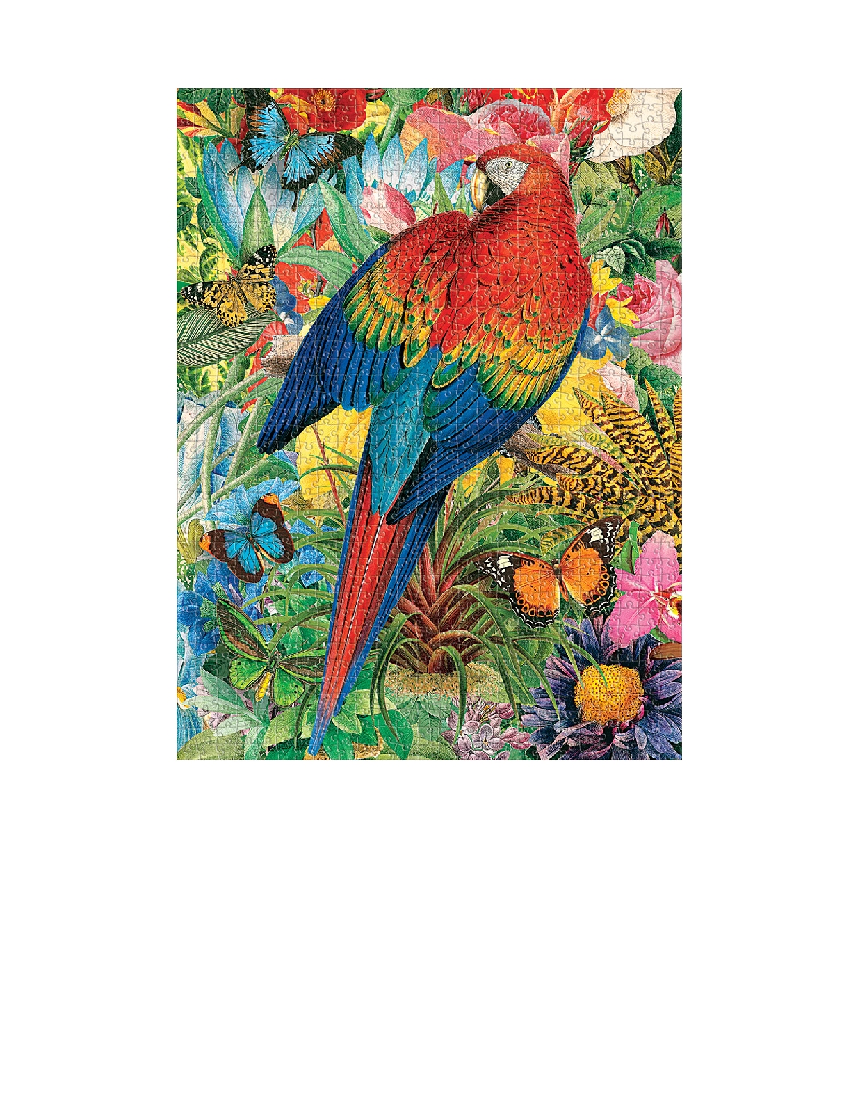 Tropical Garden 1000 Piece Jigsaw Puzzle by Paperblanks (Nature Montages)